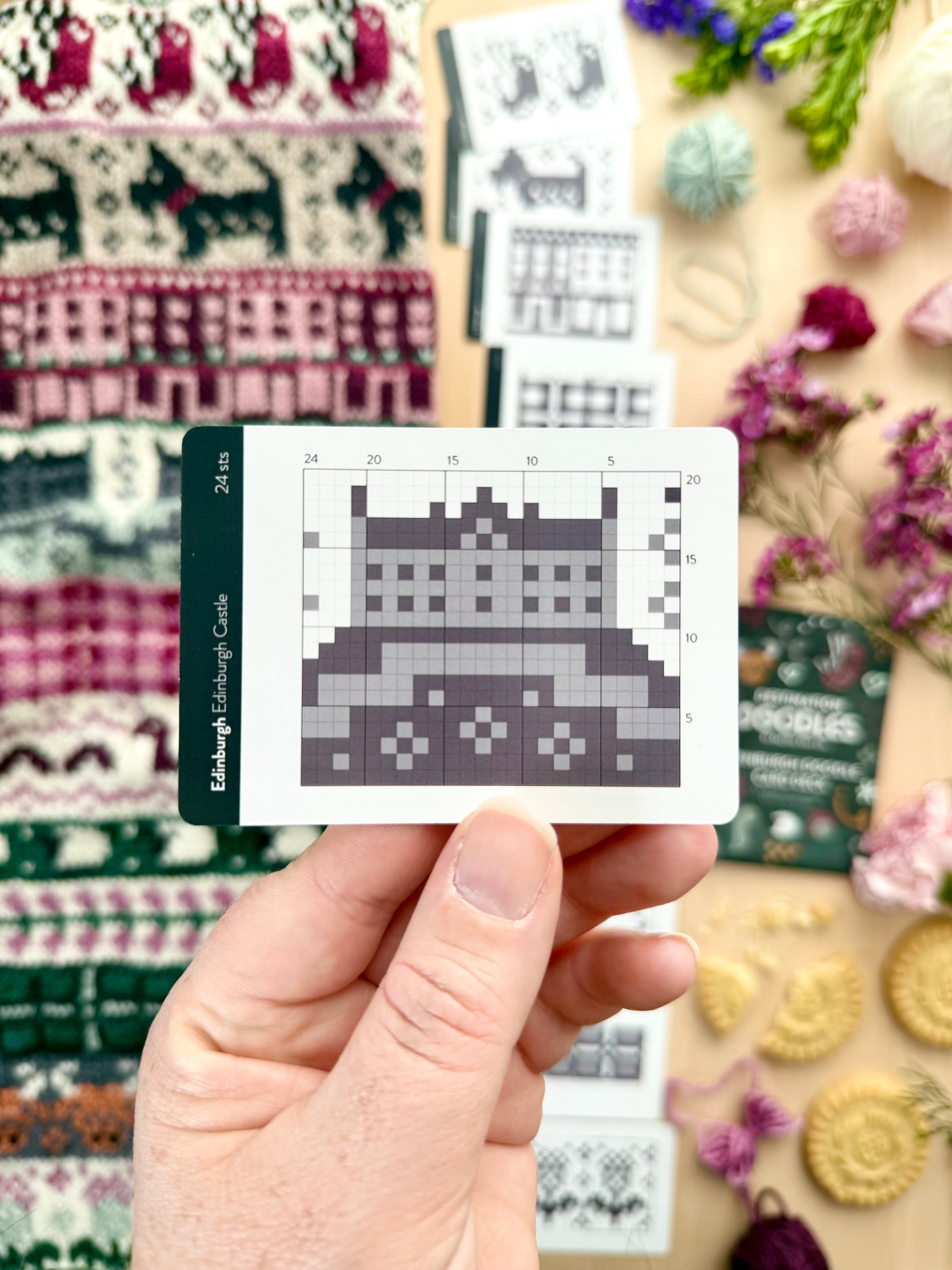 Edinburgh Doodle Deck - Destination Series - Pacific Knit Co