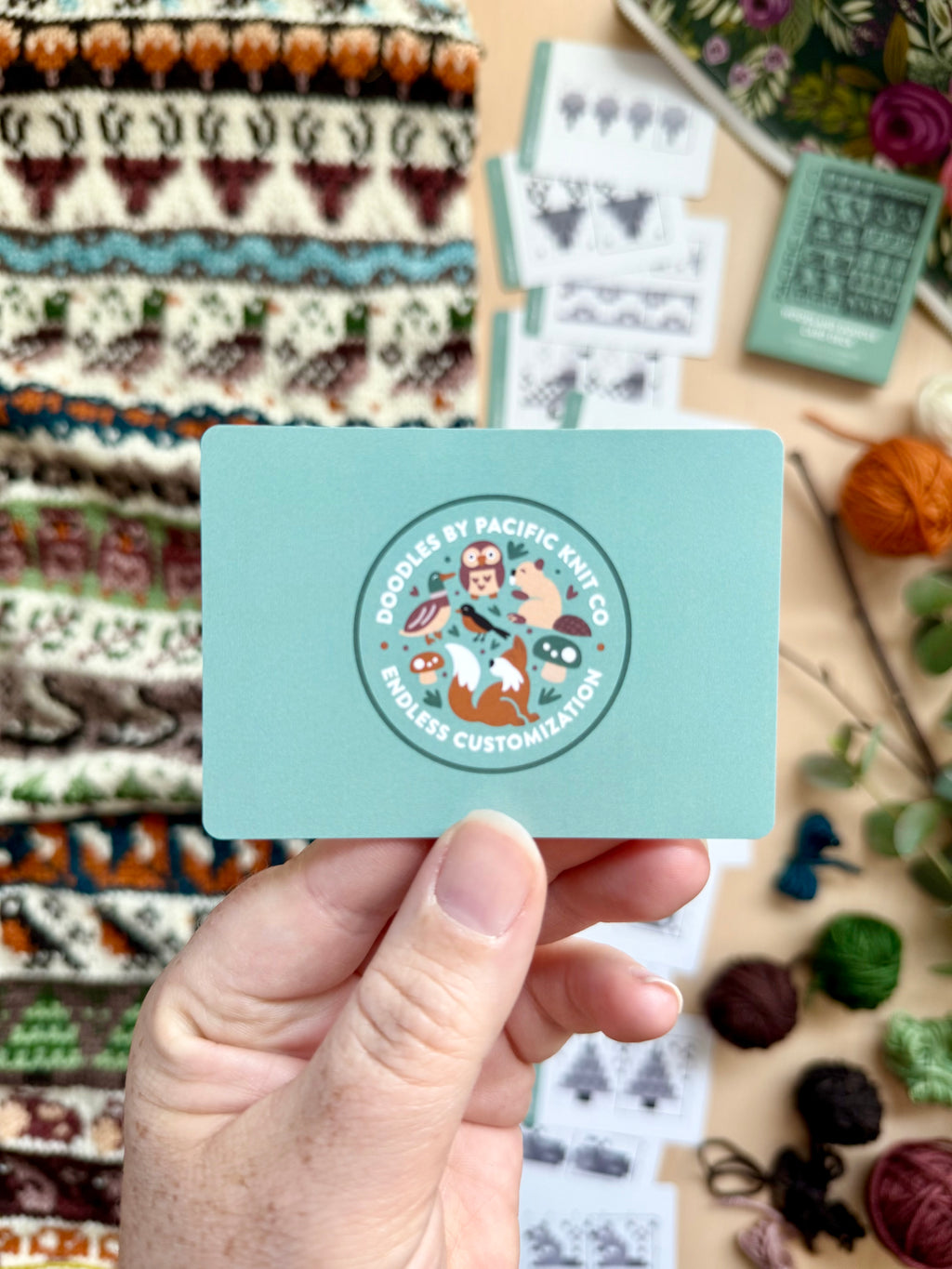 Woodland Doodle Deck