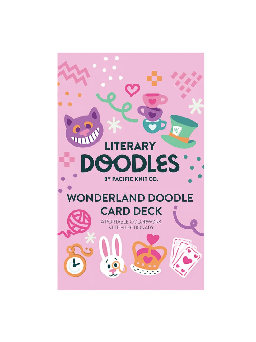Wonderland Doodle Deck - Literary Series - Pacific Knit Co