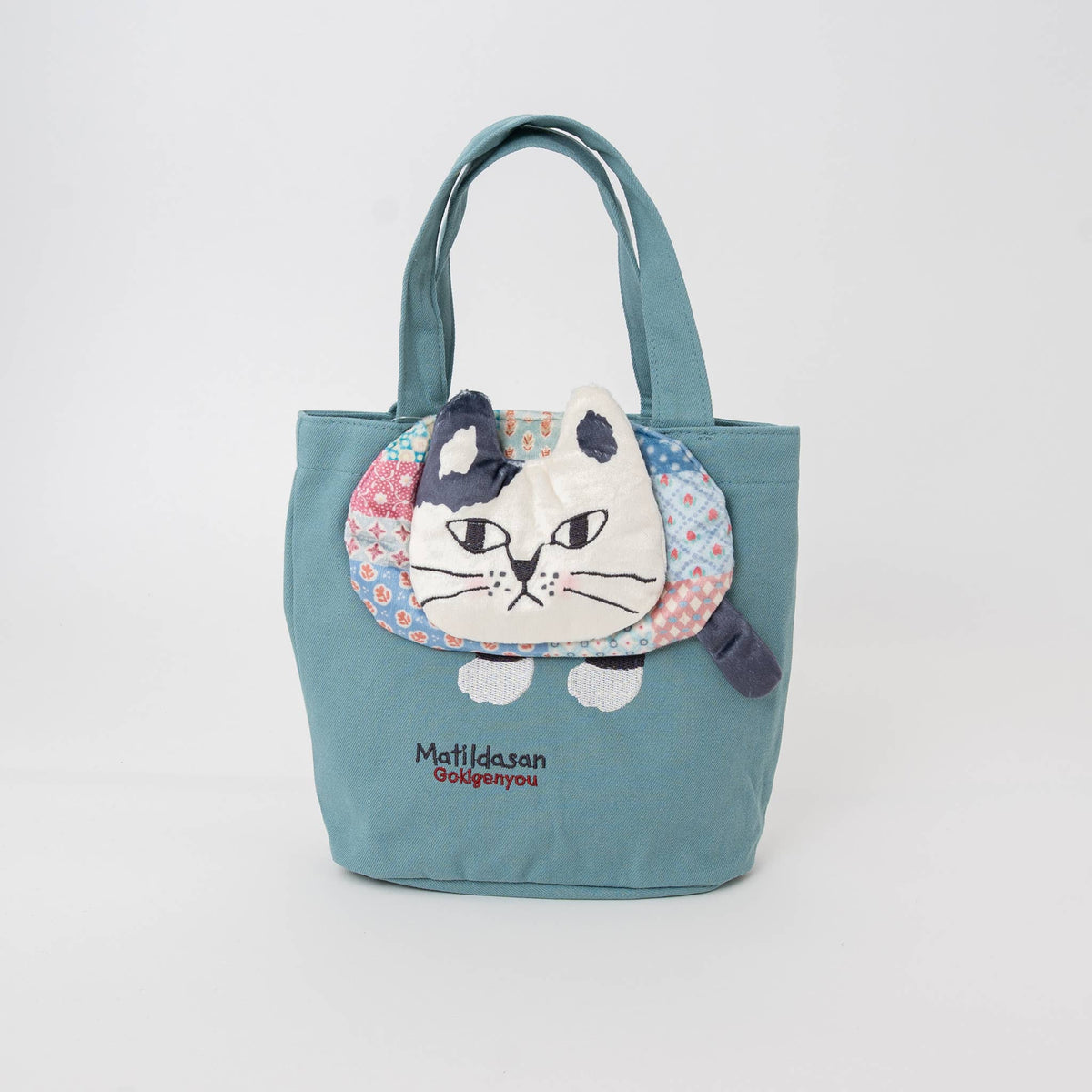 Kusuguru Japanese Canvas Mini Tote Bag