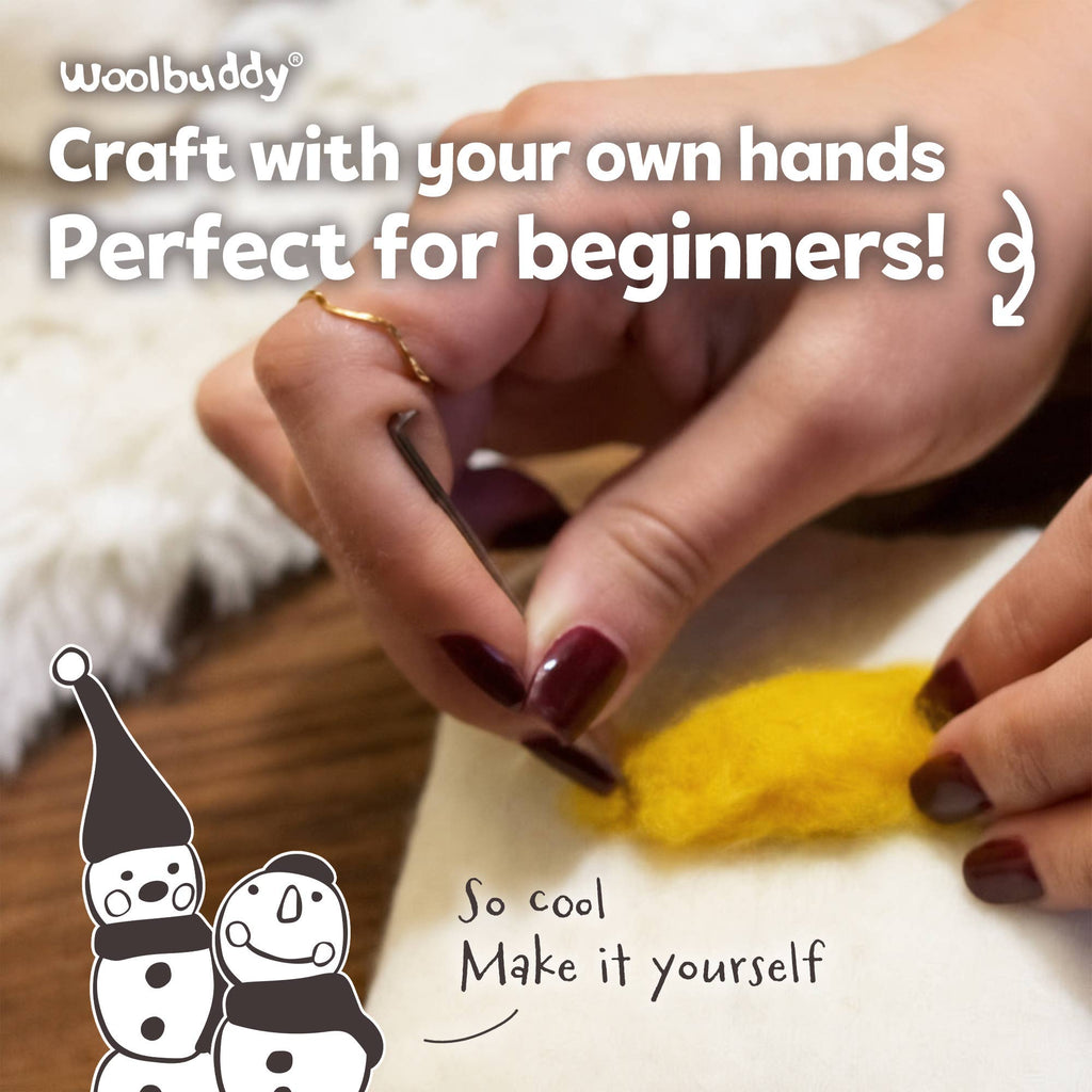 DIY Needle Felting Kit - Snowman