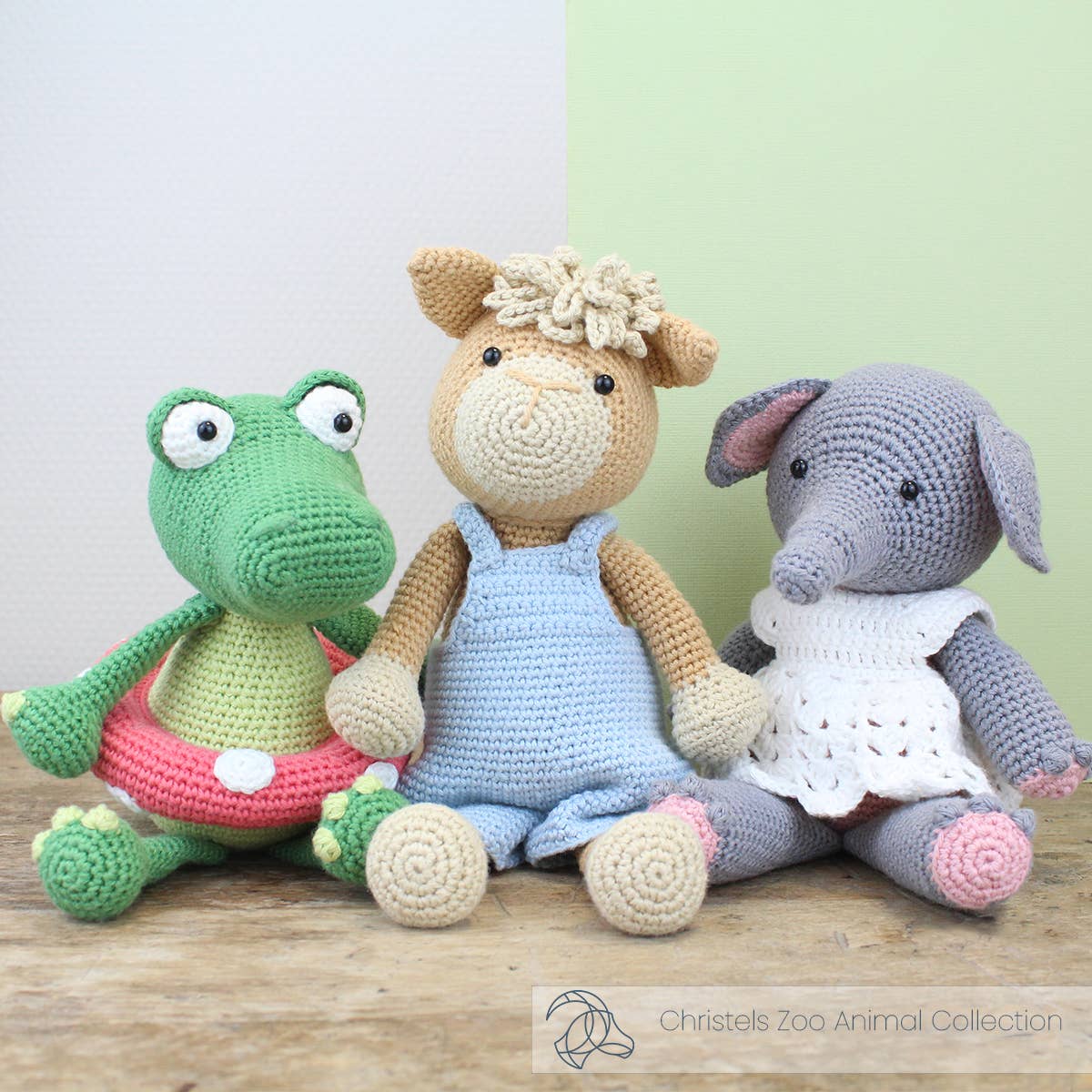 DIY Crochet Kit - Klaas Crocodile