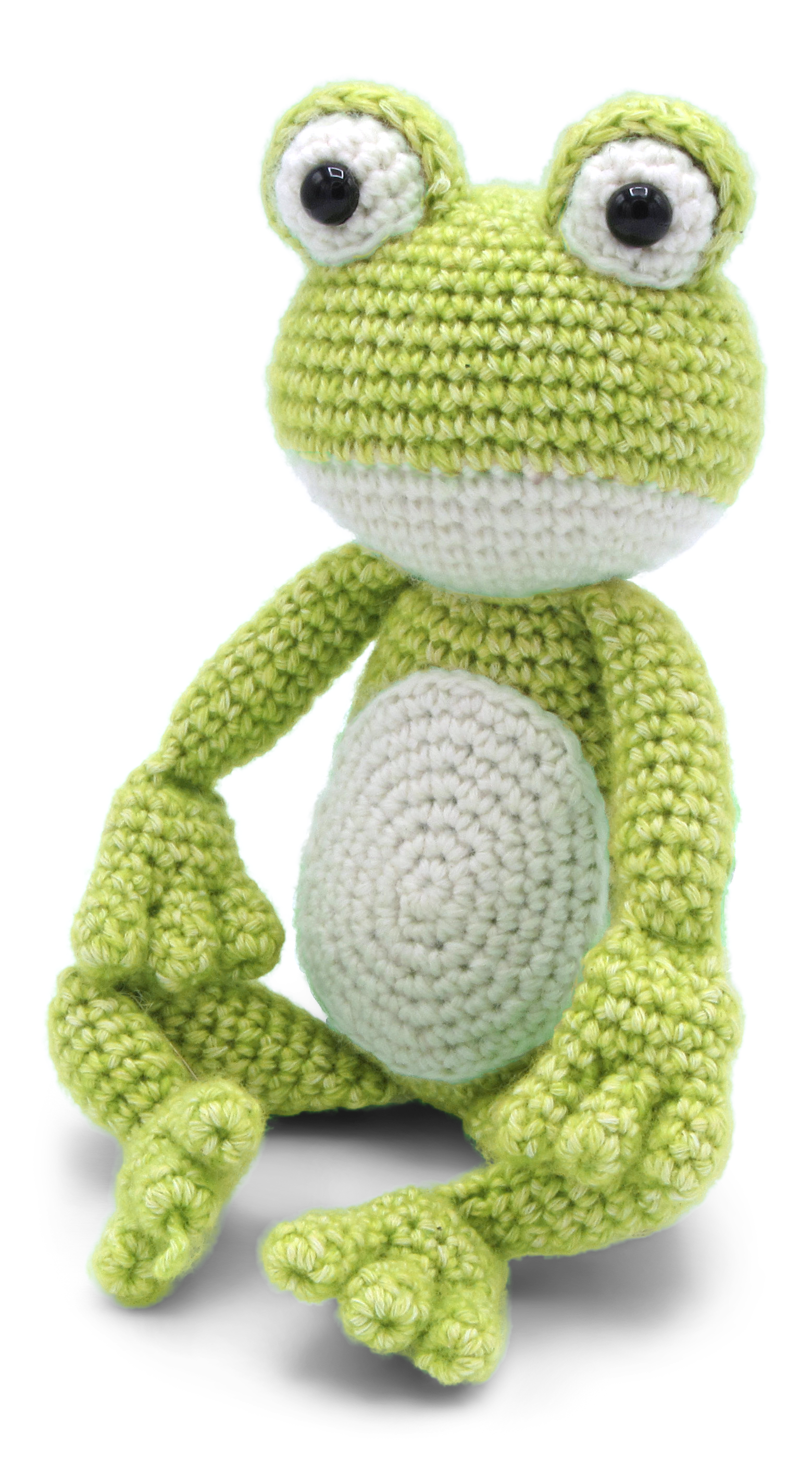DIY Crochet Kit - Vinny Frog