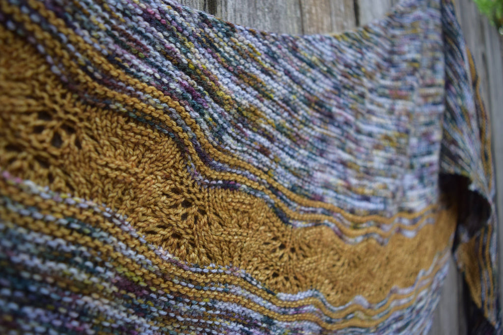 Shadows Shawl Knitting Paper Pattern