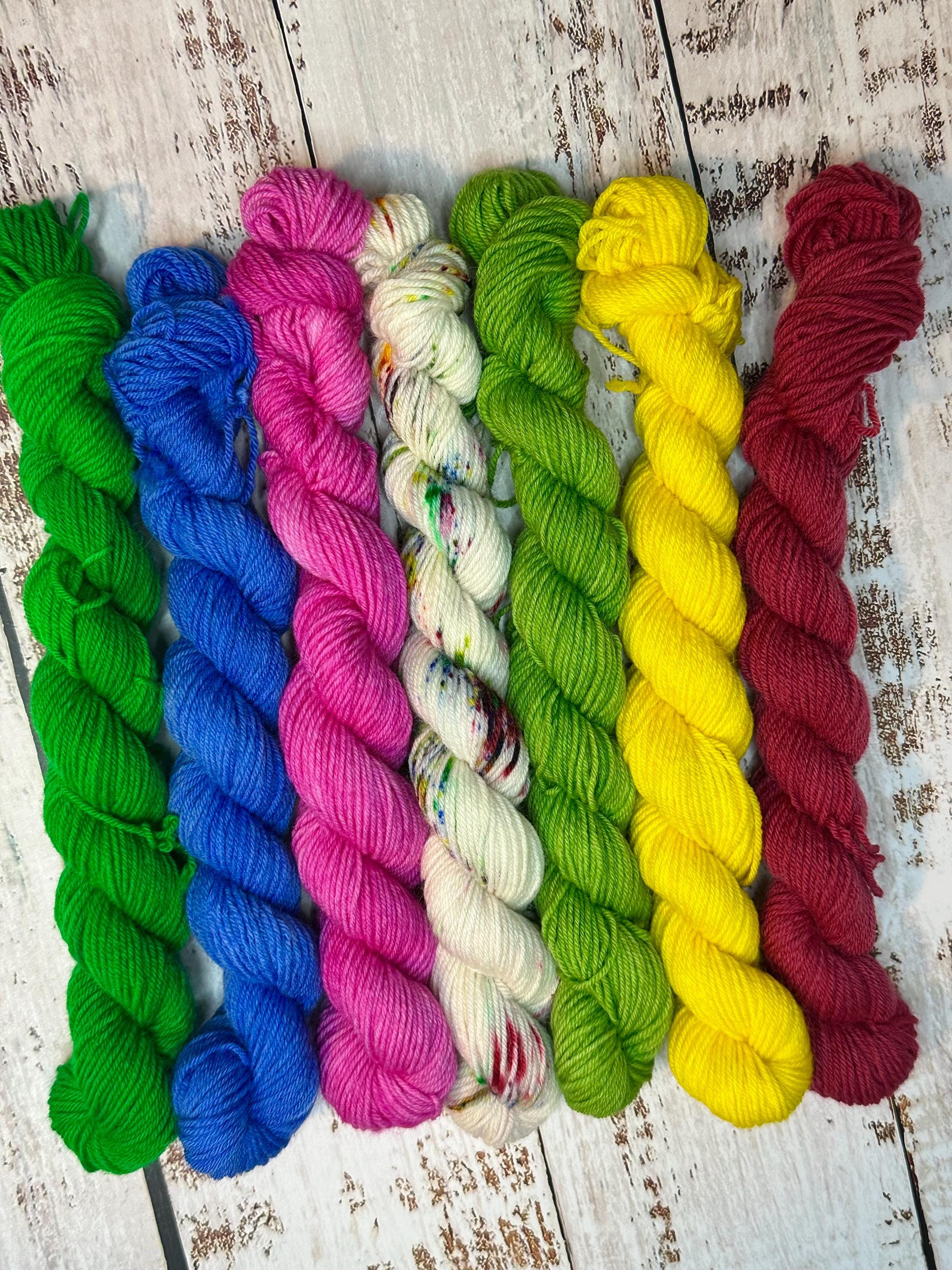 Christmas Wrapping Paper:   Mini Skein Set