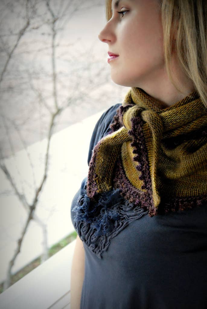 Cosette Wrap Knitting Pattern