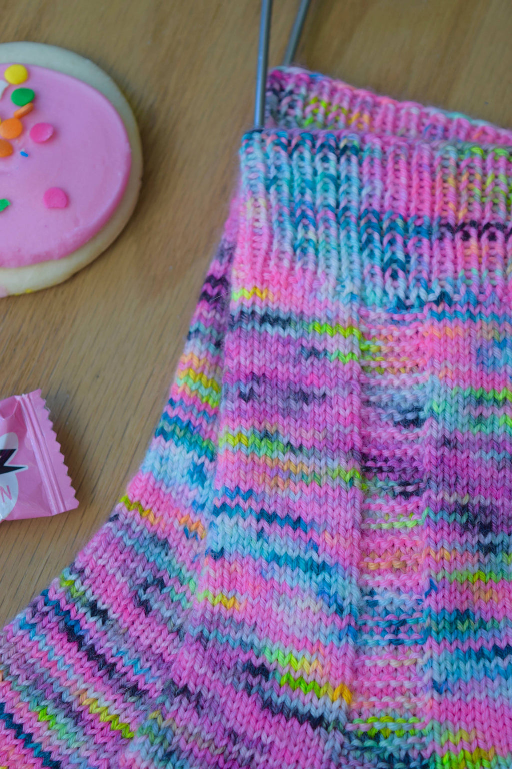 Saddle Socks Knitting Paper Pattern