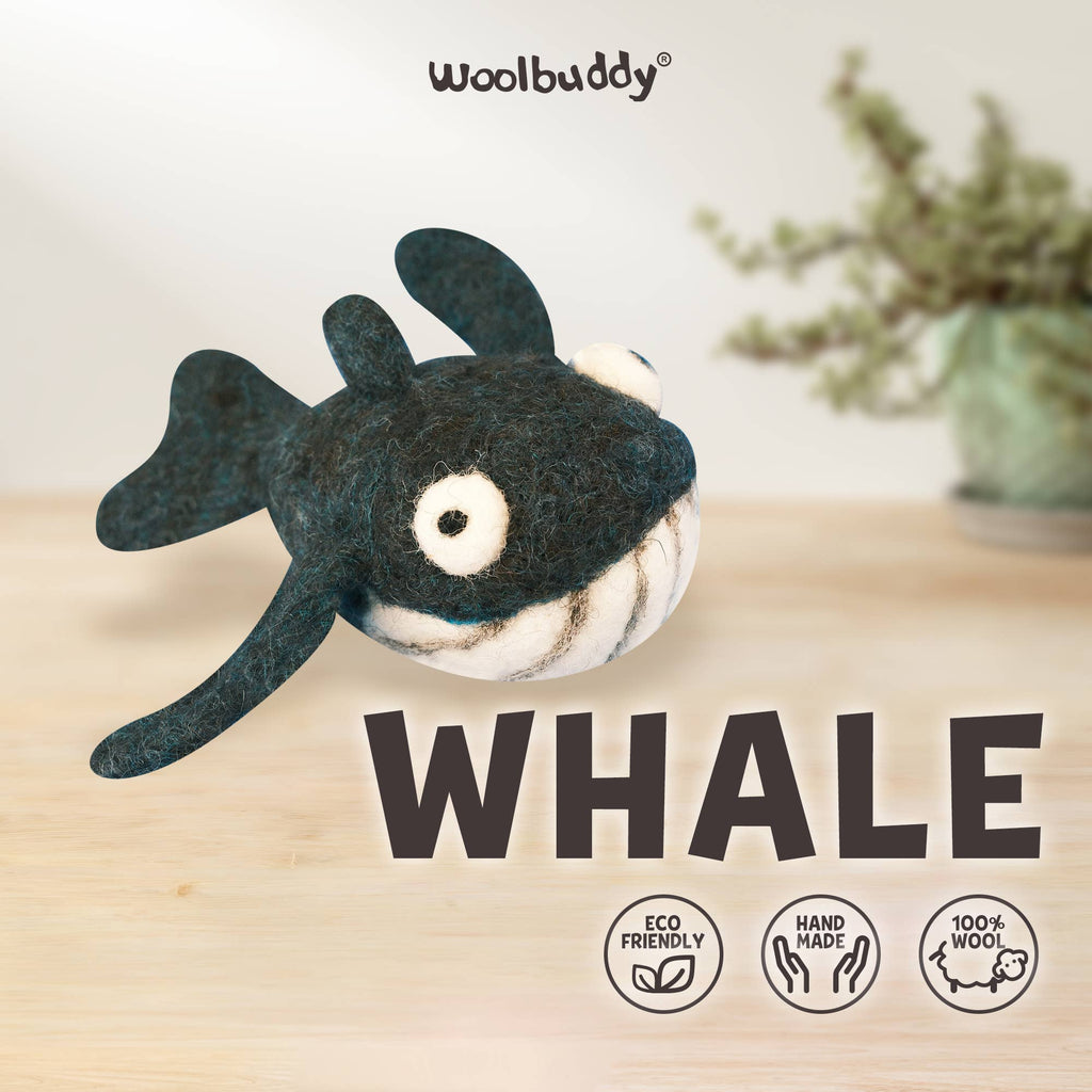 DIY Needle Felting Kit - Whale