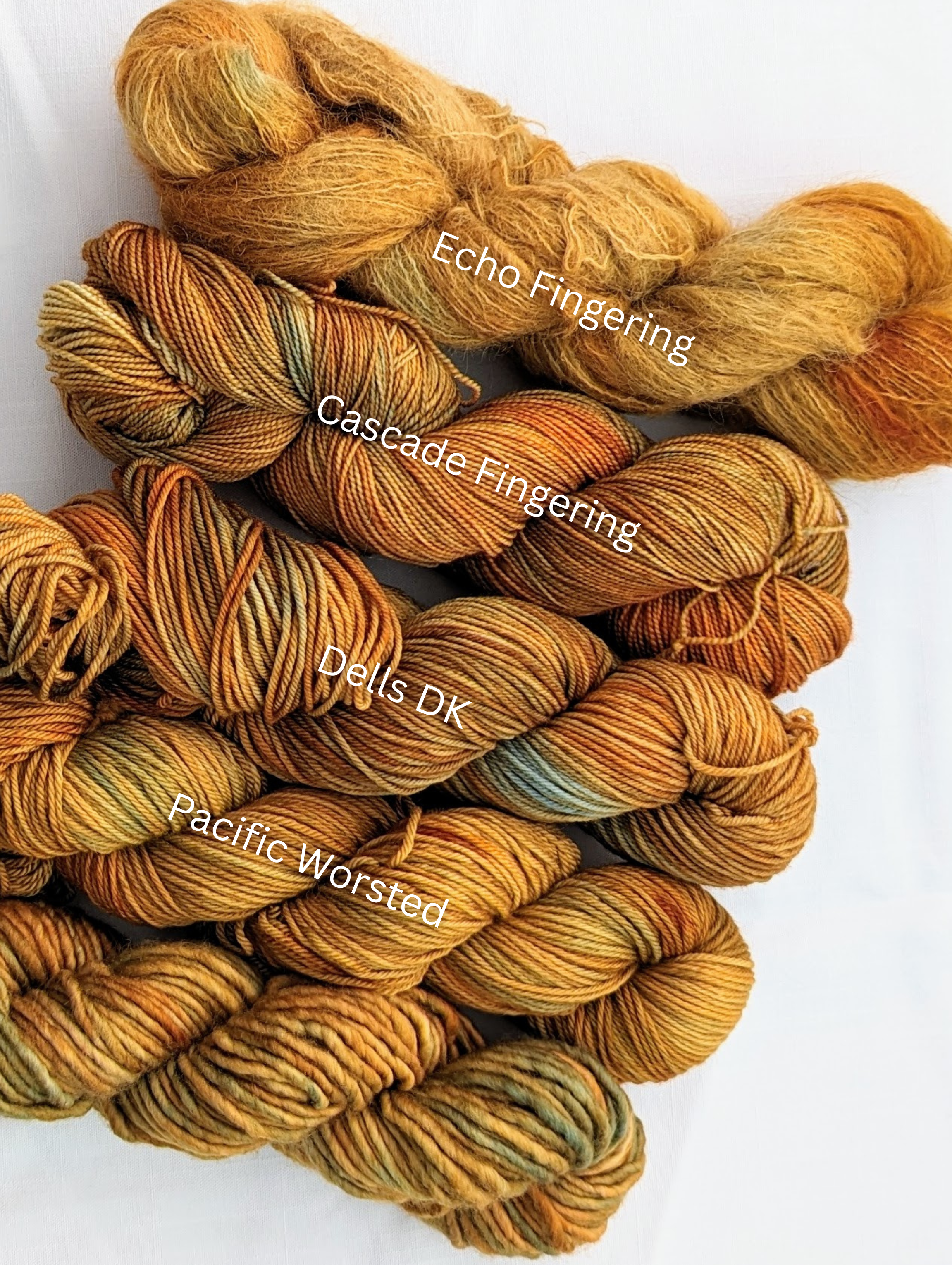 Ginger Needle Yarns - Golden Ticket