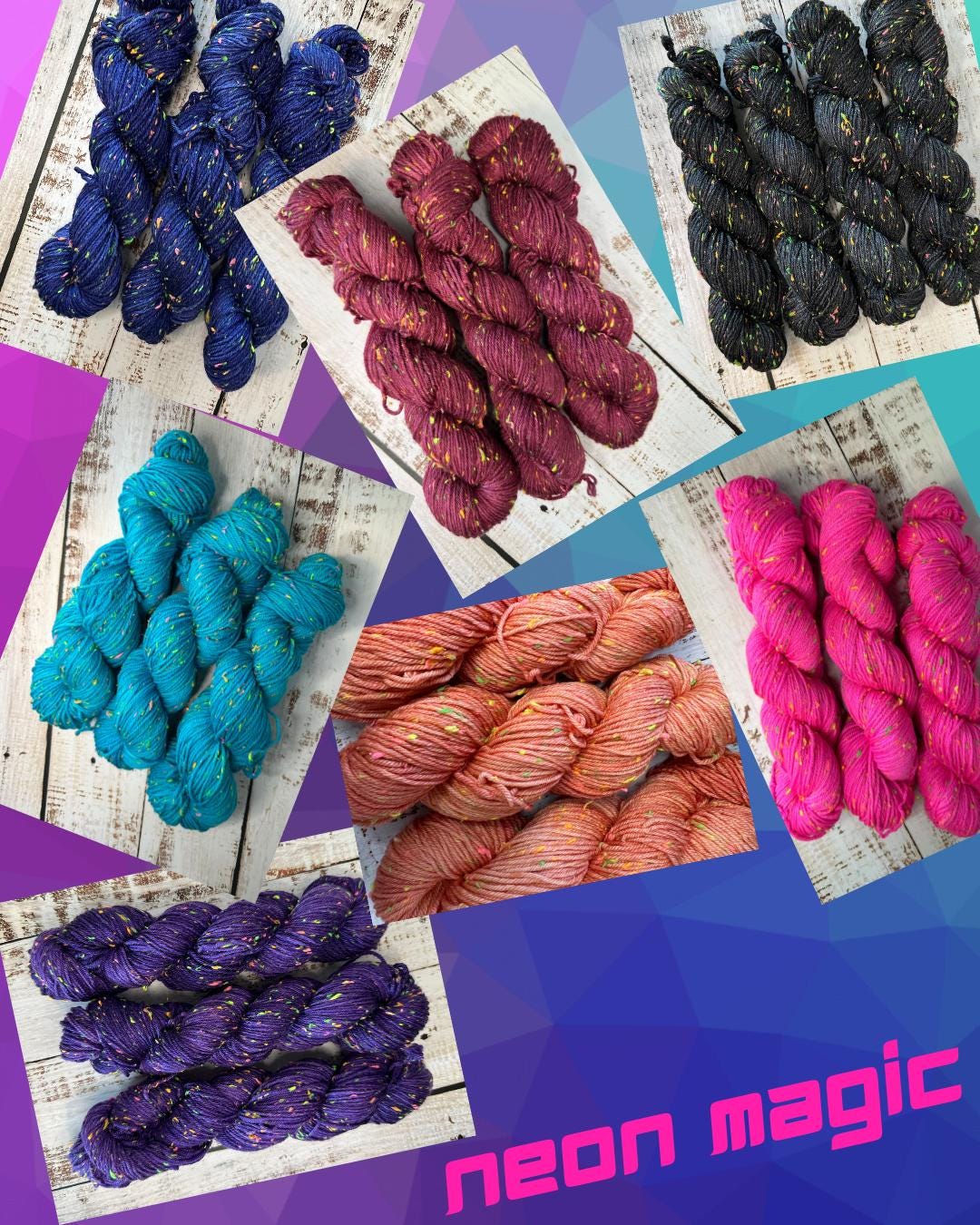 Neon Magic - NeonTweed Yarn