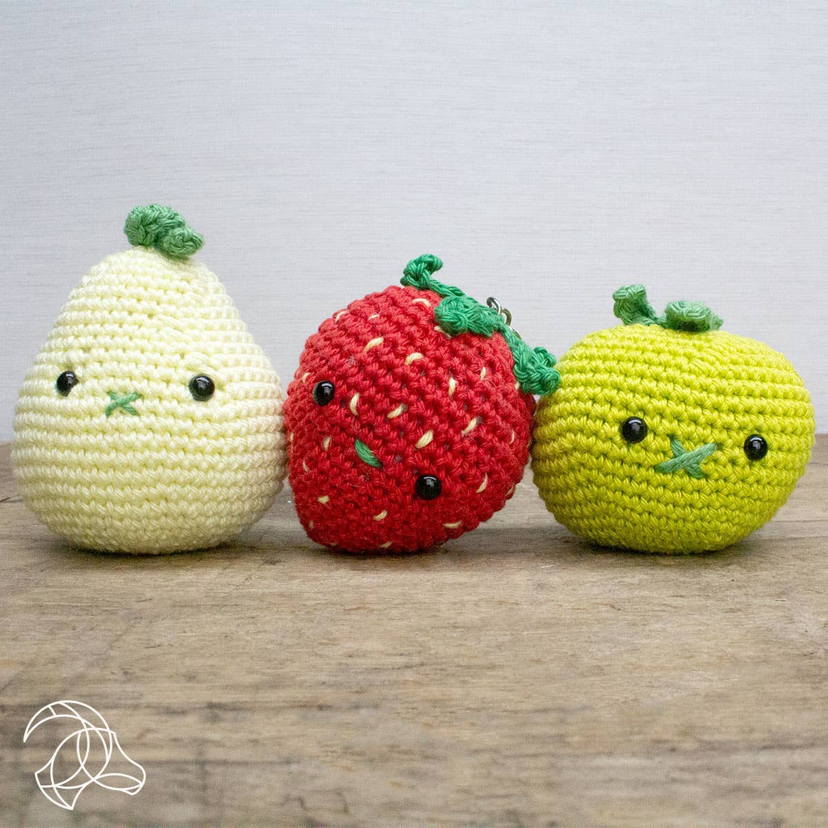 DIY Crochet Kit - Strawberry Bag Charm