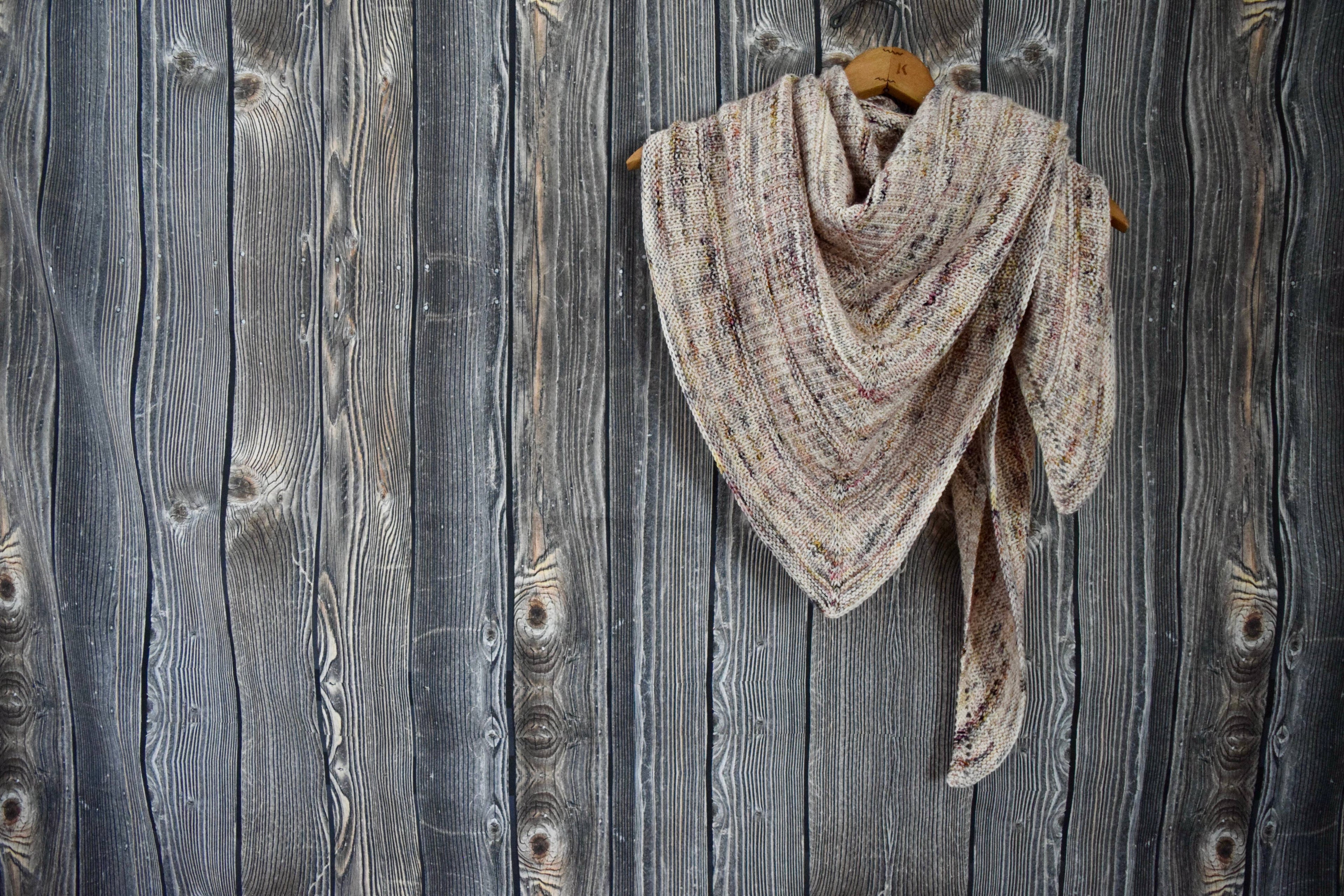 Comfy Cozy DK Shawl Knitting Paper Pattern