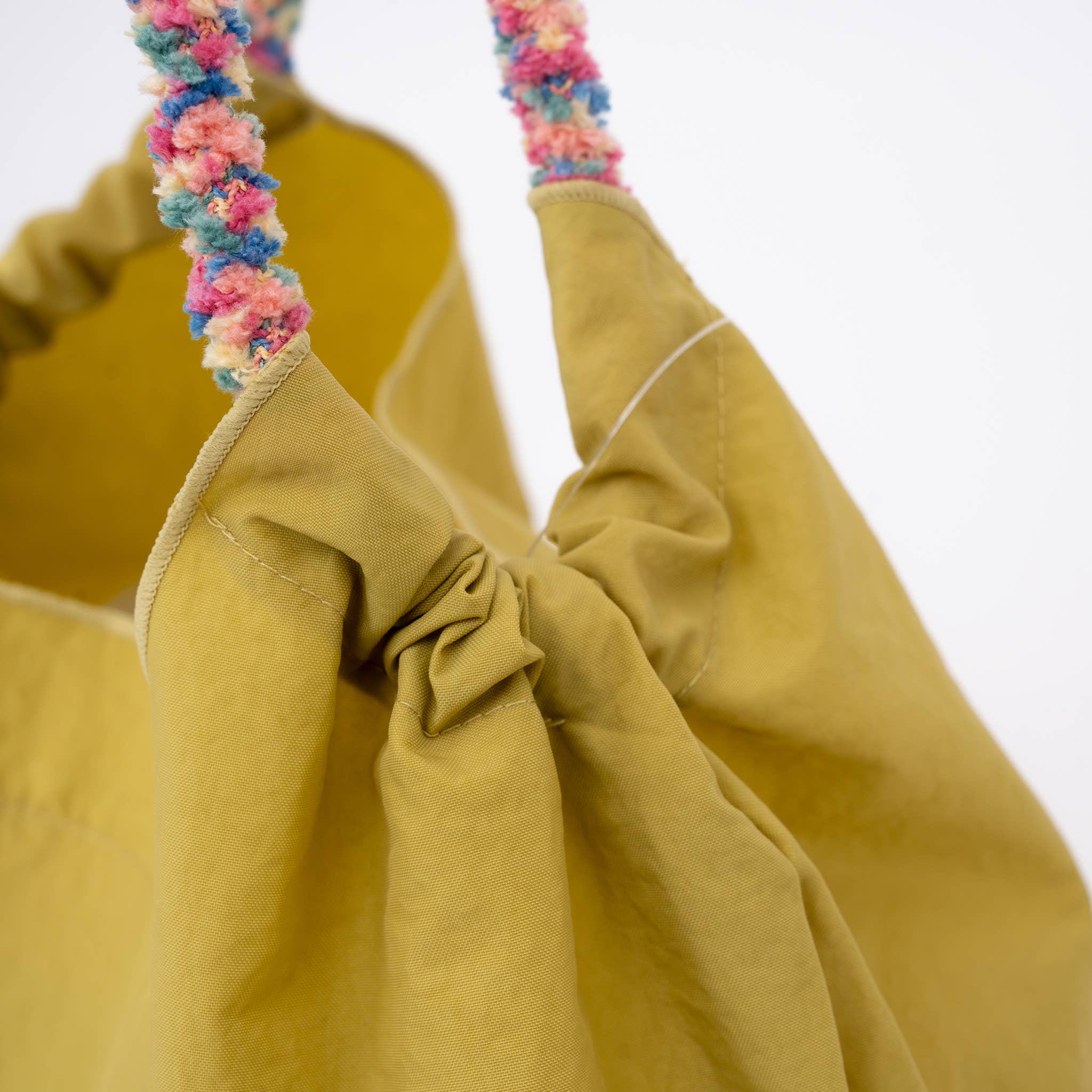 Kusuguru Embroidered Cat Nylon Versatile Shoulder Bag