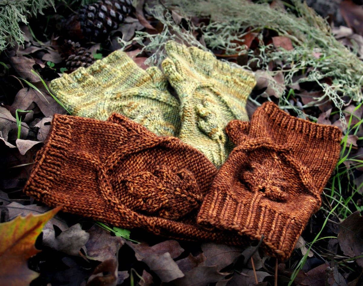 Oak Grove Mitts Knitting Pattern