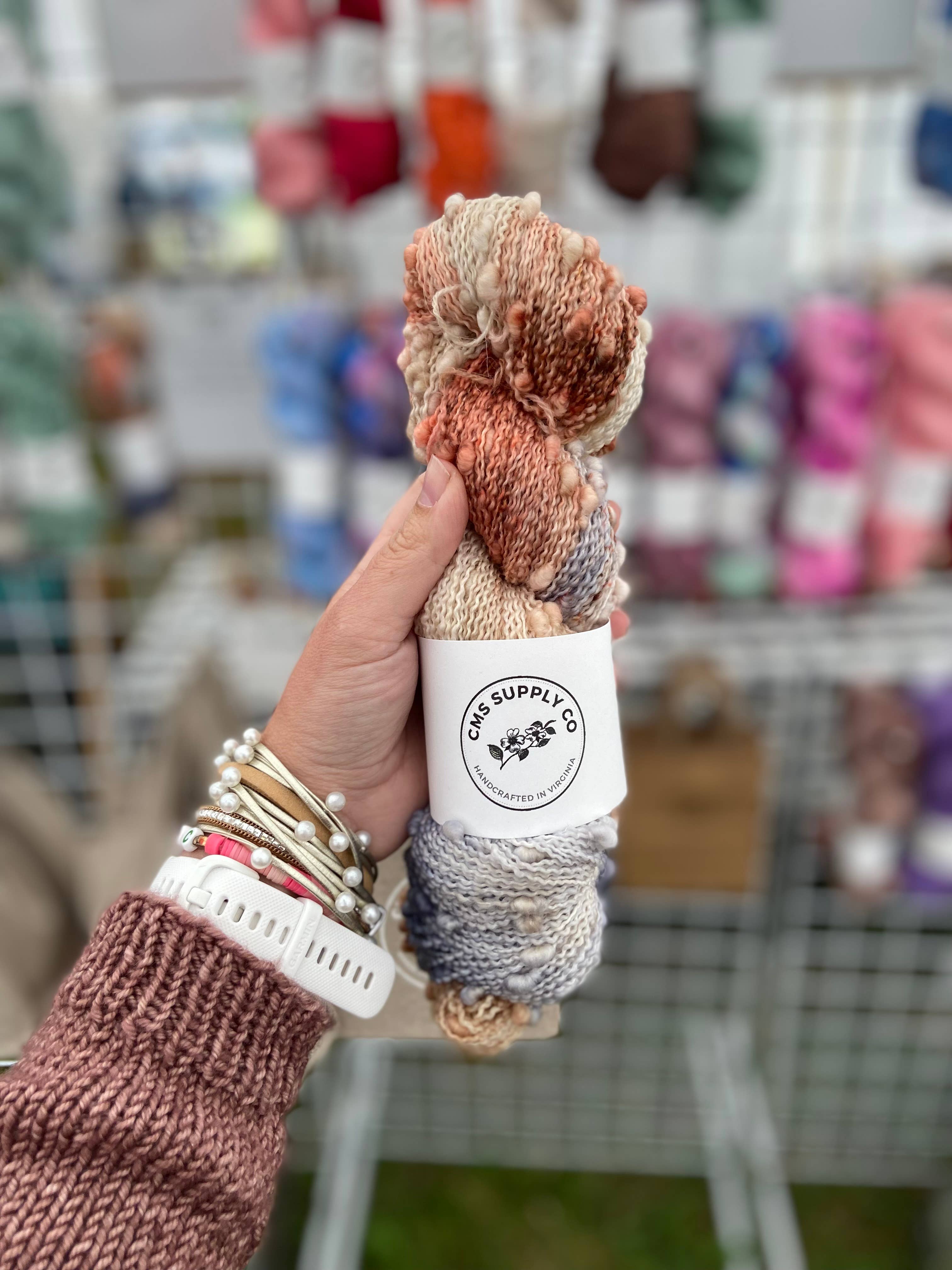 CMS Supply Co - By the Bay Colorway - Artisan Dyed Yarn