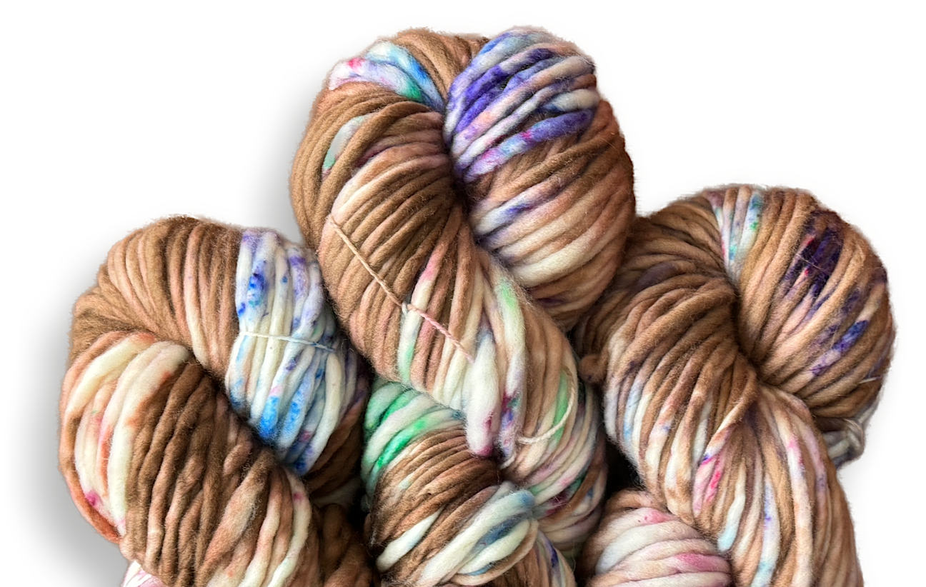 Sugar Maple Fibers - Gingerbread House
