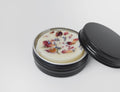 Floral Lotion Bar - 2 oz circle - Lavender - Solid Lotion