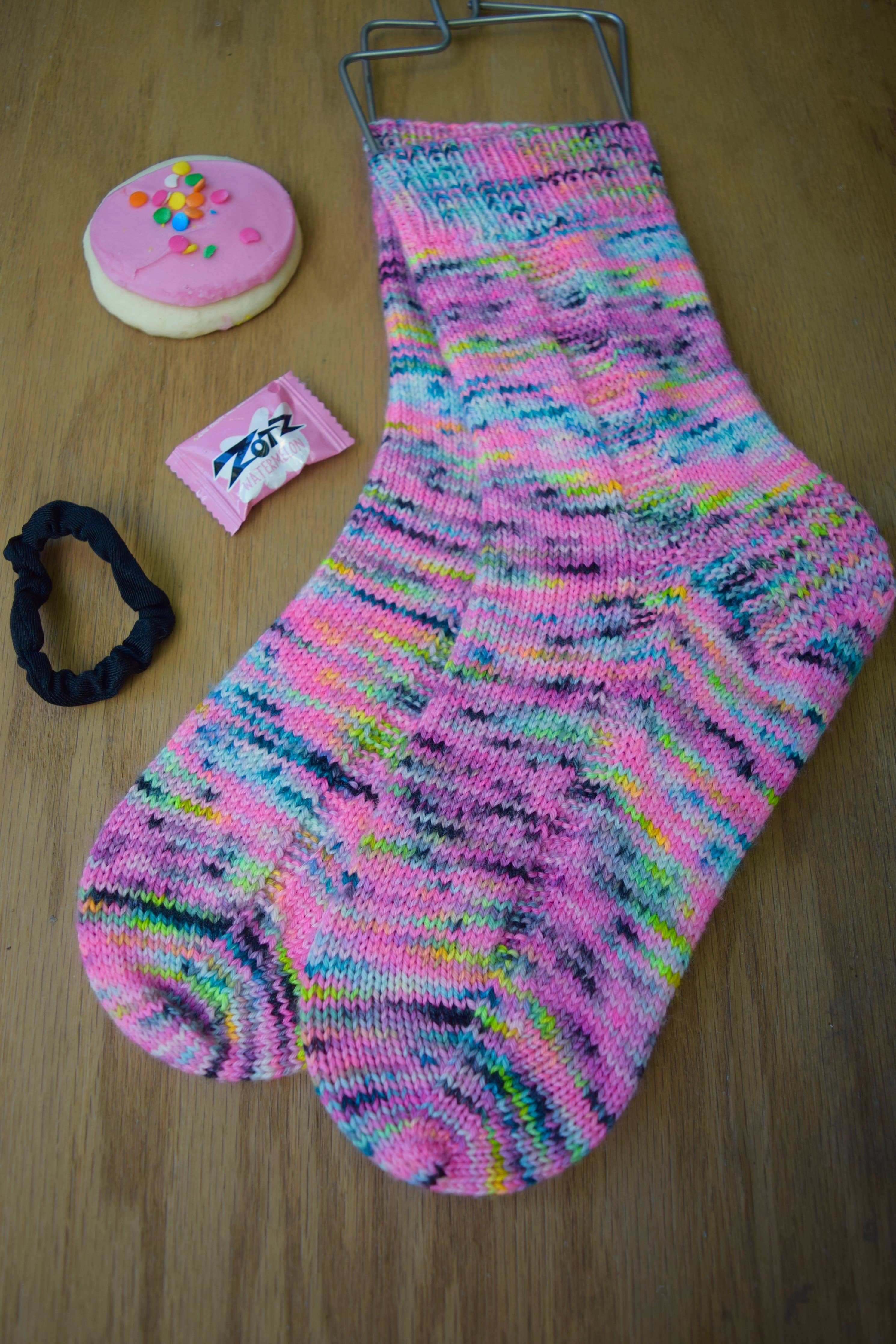 Saddle Socks Knitting Paper Pattern