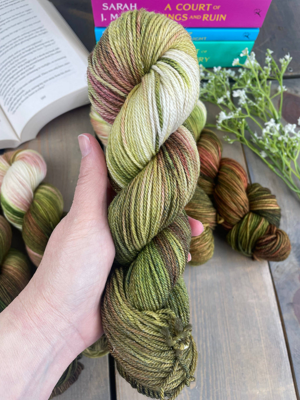 Forbidden Fiber Co - Rose Garden