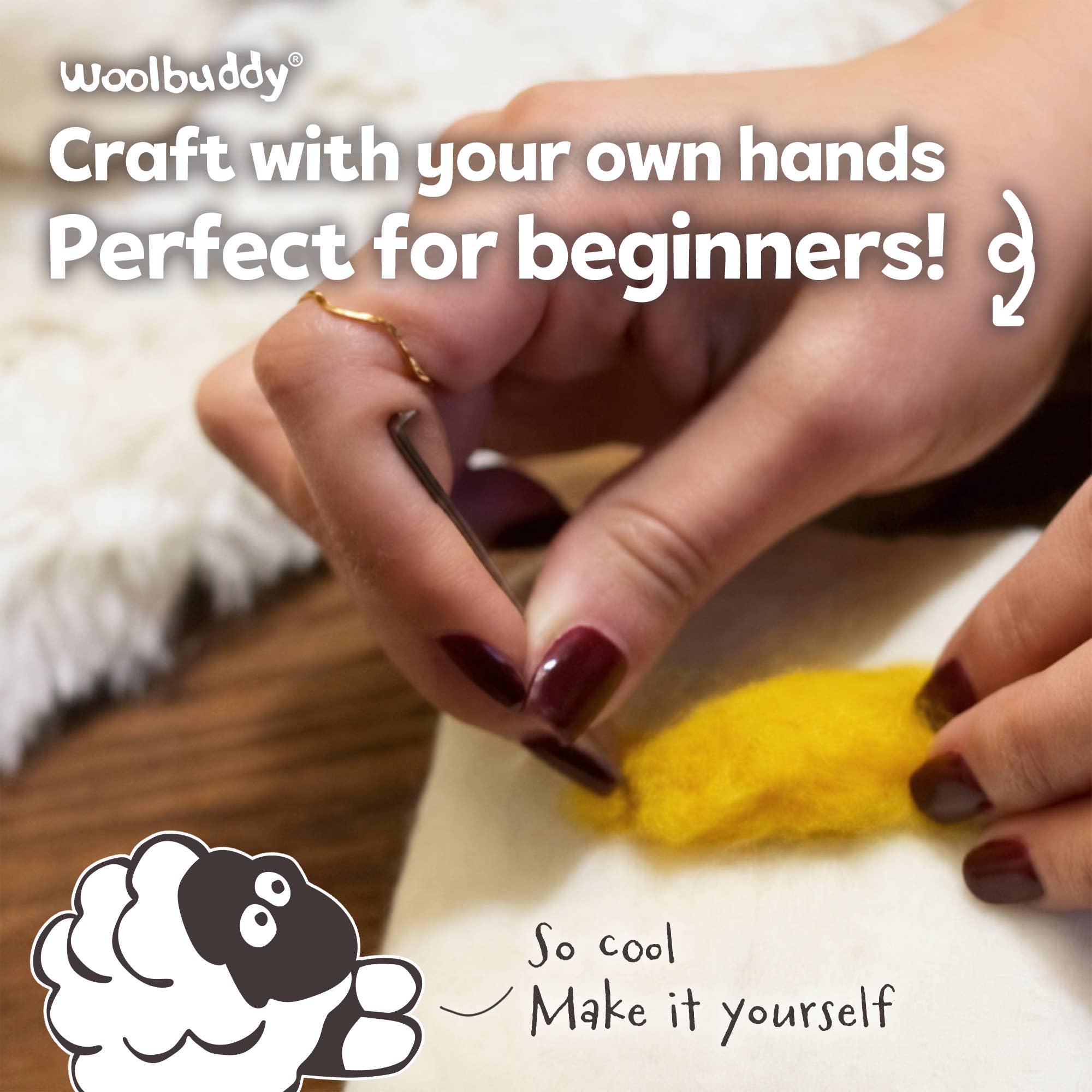 DIY Needle Felting Kit - Sheep