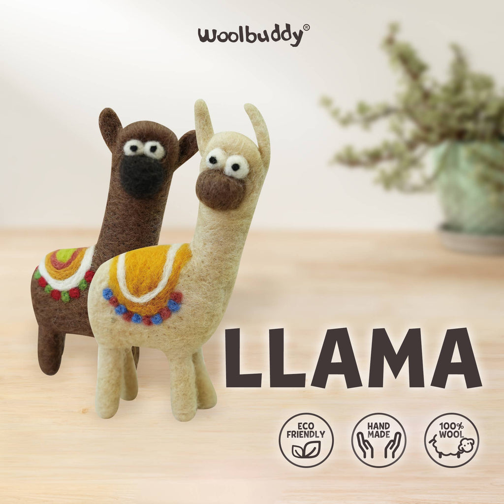 DIY Needle Felting Kit - Llama