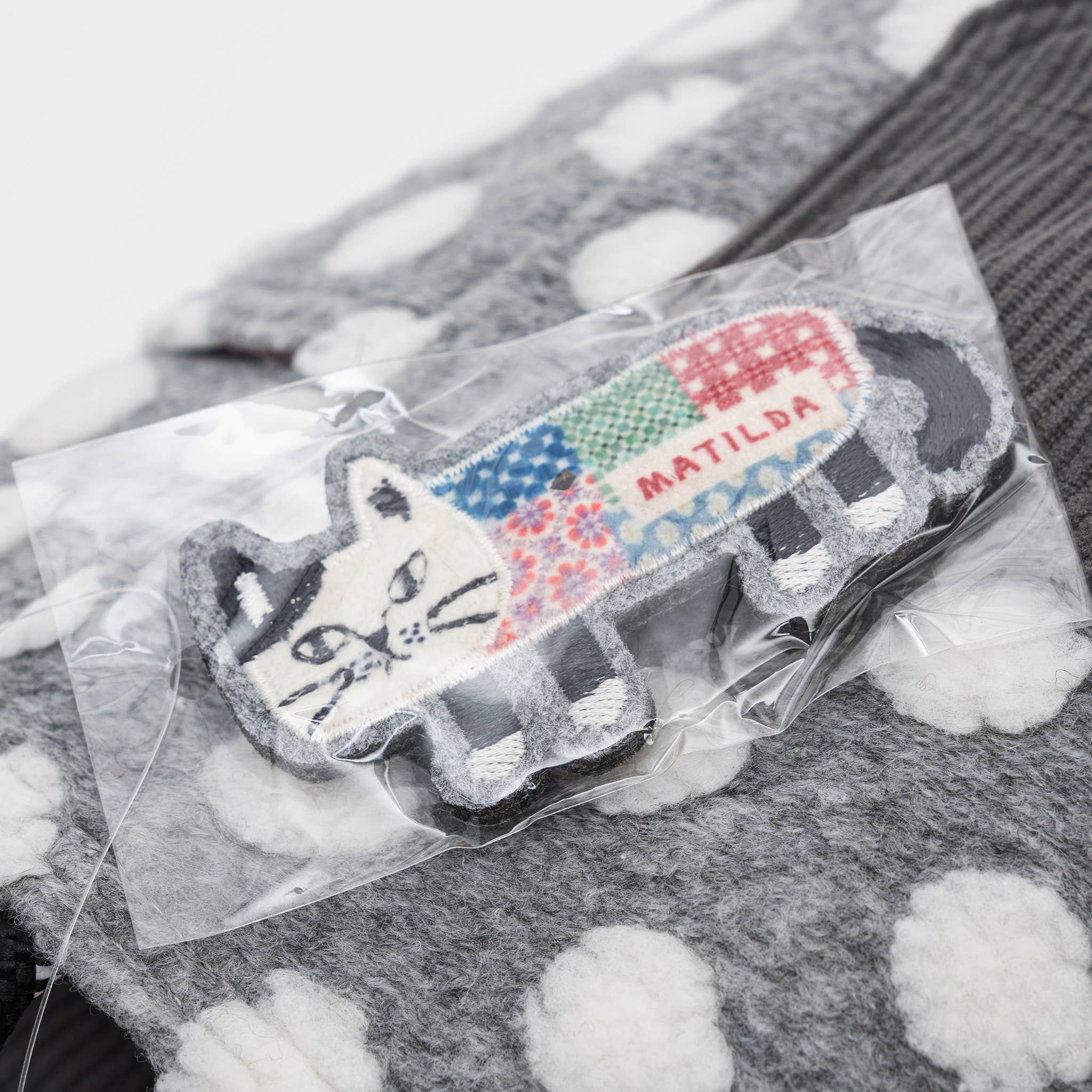 Kusuguru Japan Bobble Dot Textured Tote Bag