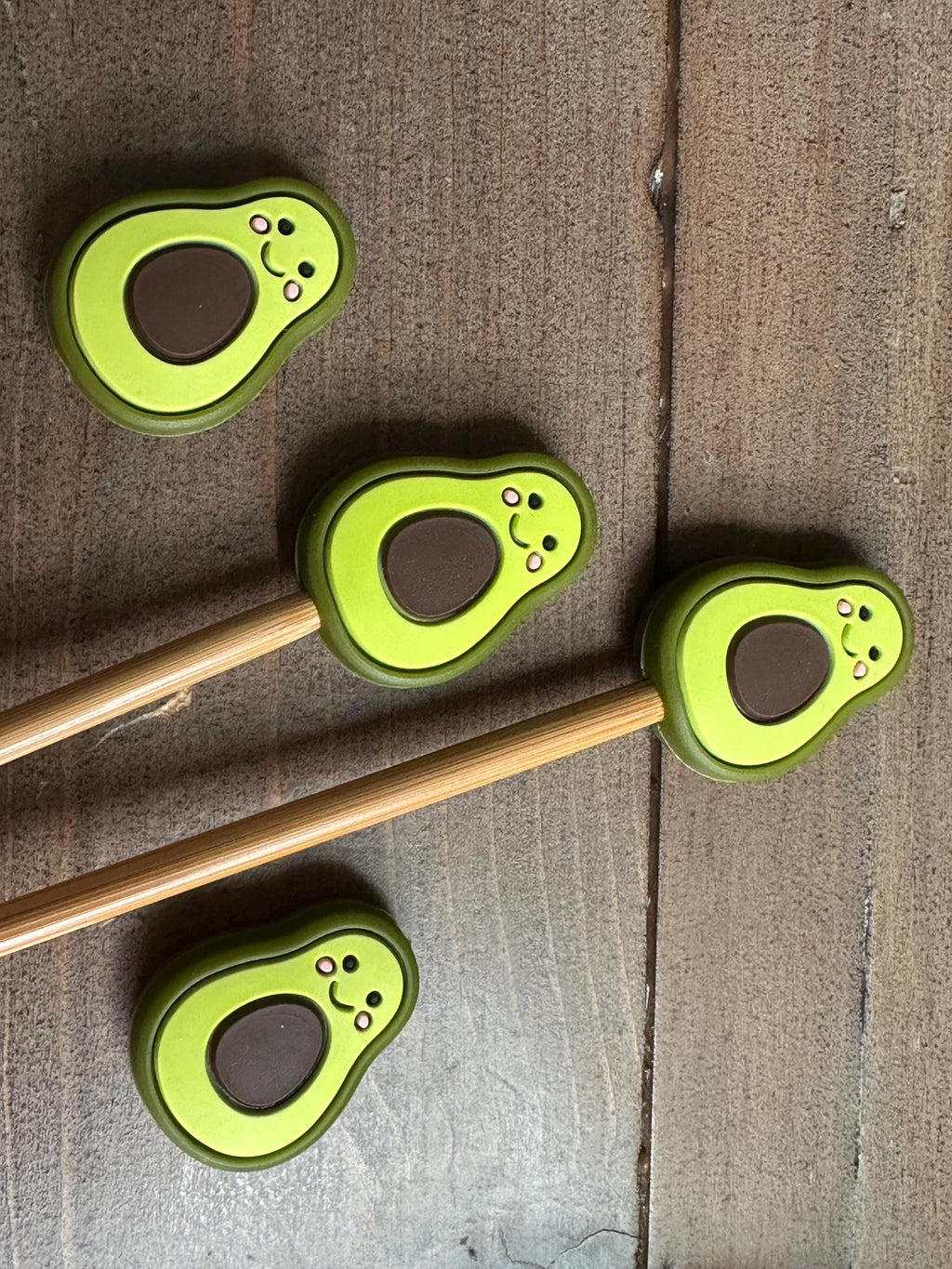 Happy Avocado Stitch Stoppers