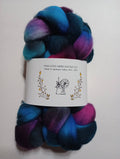 HM Lloyd Merino Hand Dyed Roving - 100 g. braids - Pavilion Lights