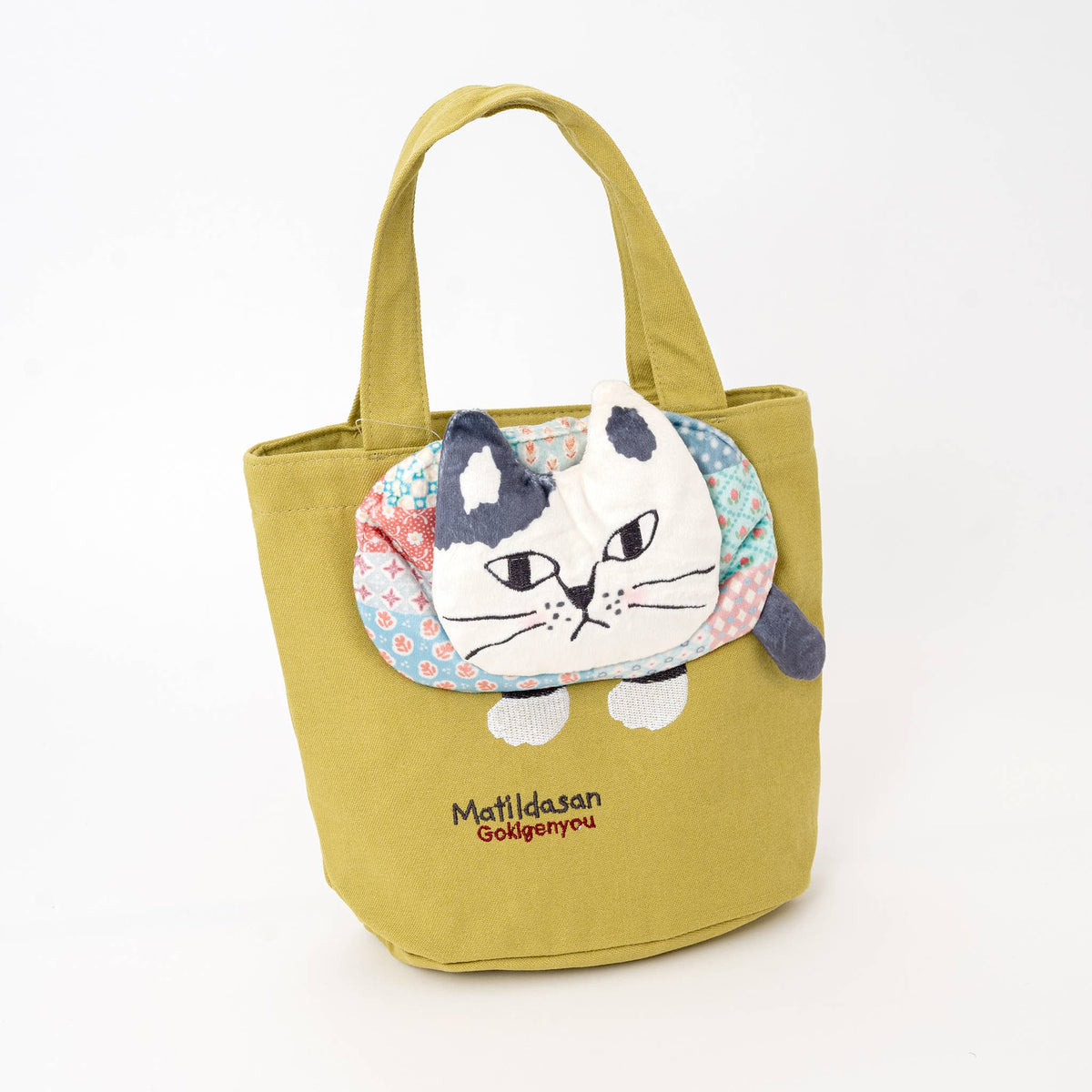 Kusuguru Japanese Canvas Mini Tote Bag
