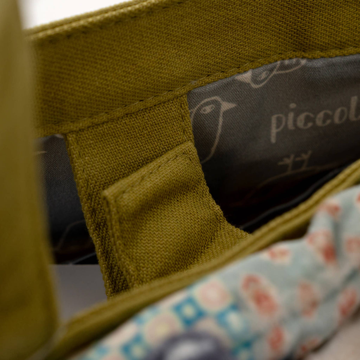 Kusuguru Japanese Canvas Mini Tote Bag