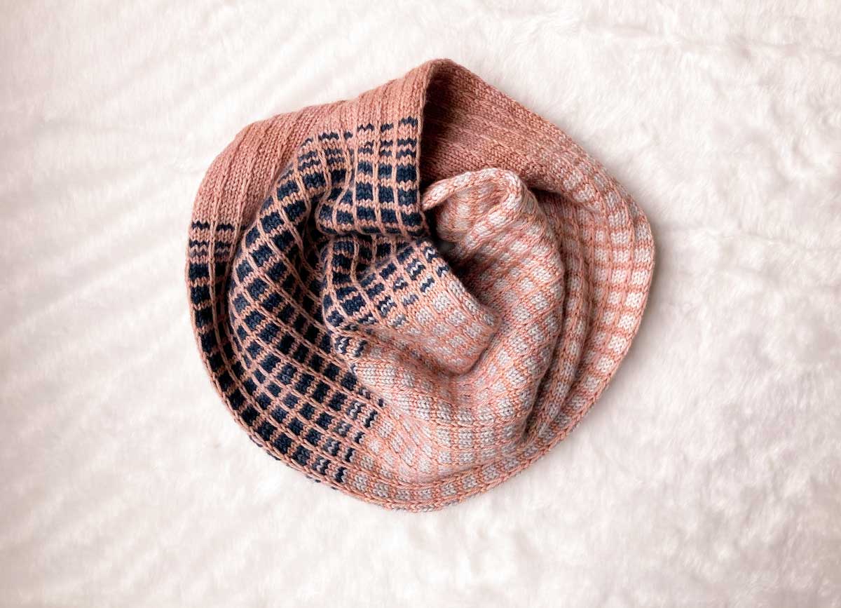 Cashmere Treats - Quadrant Cowl Knitting Kit
