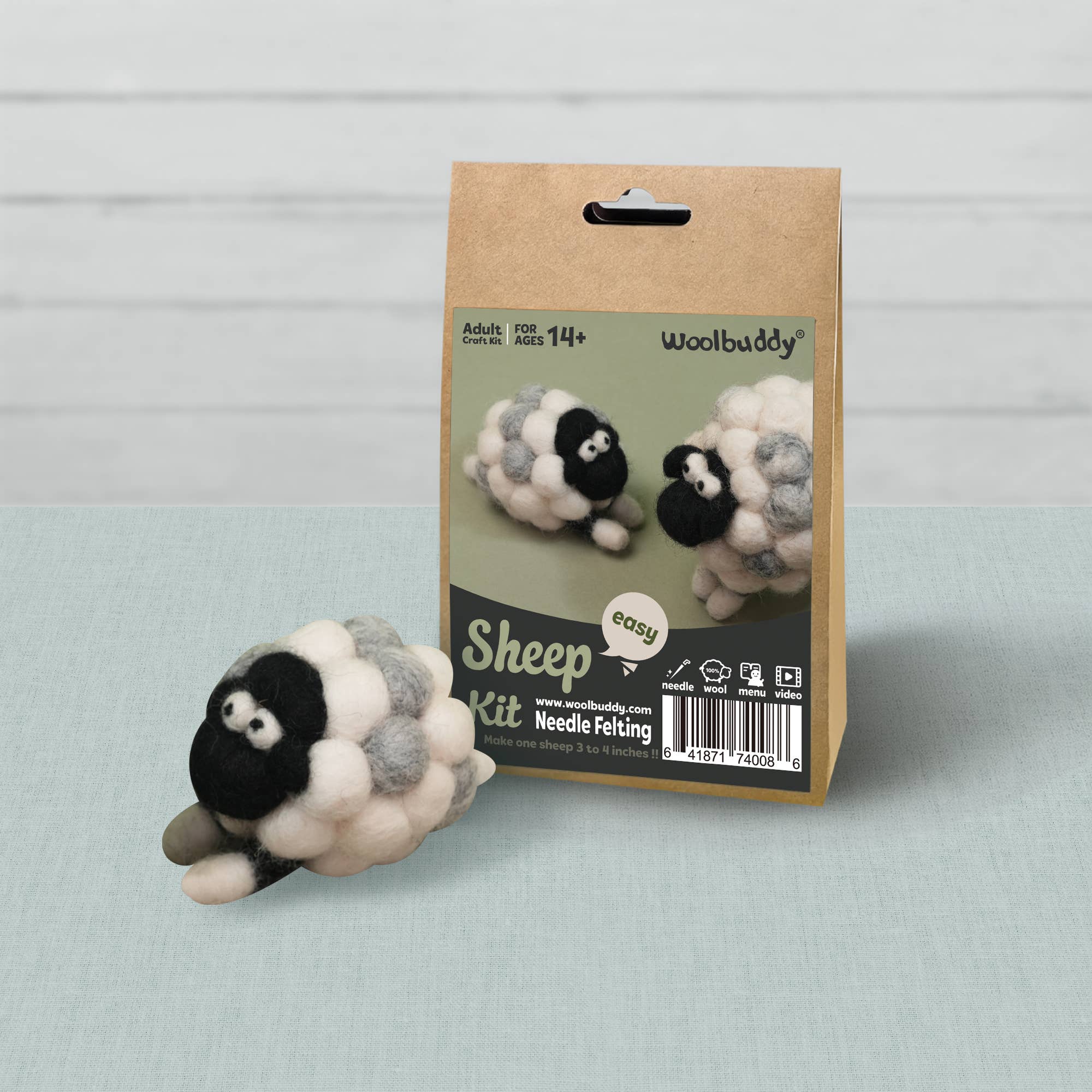 DIY Needle Felting Kit - Sheep