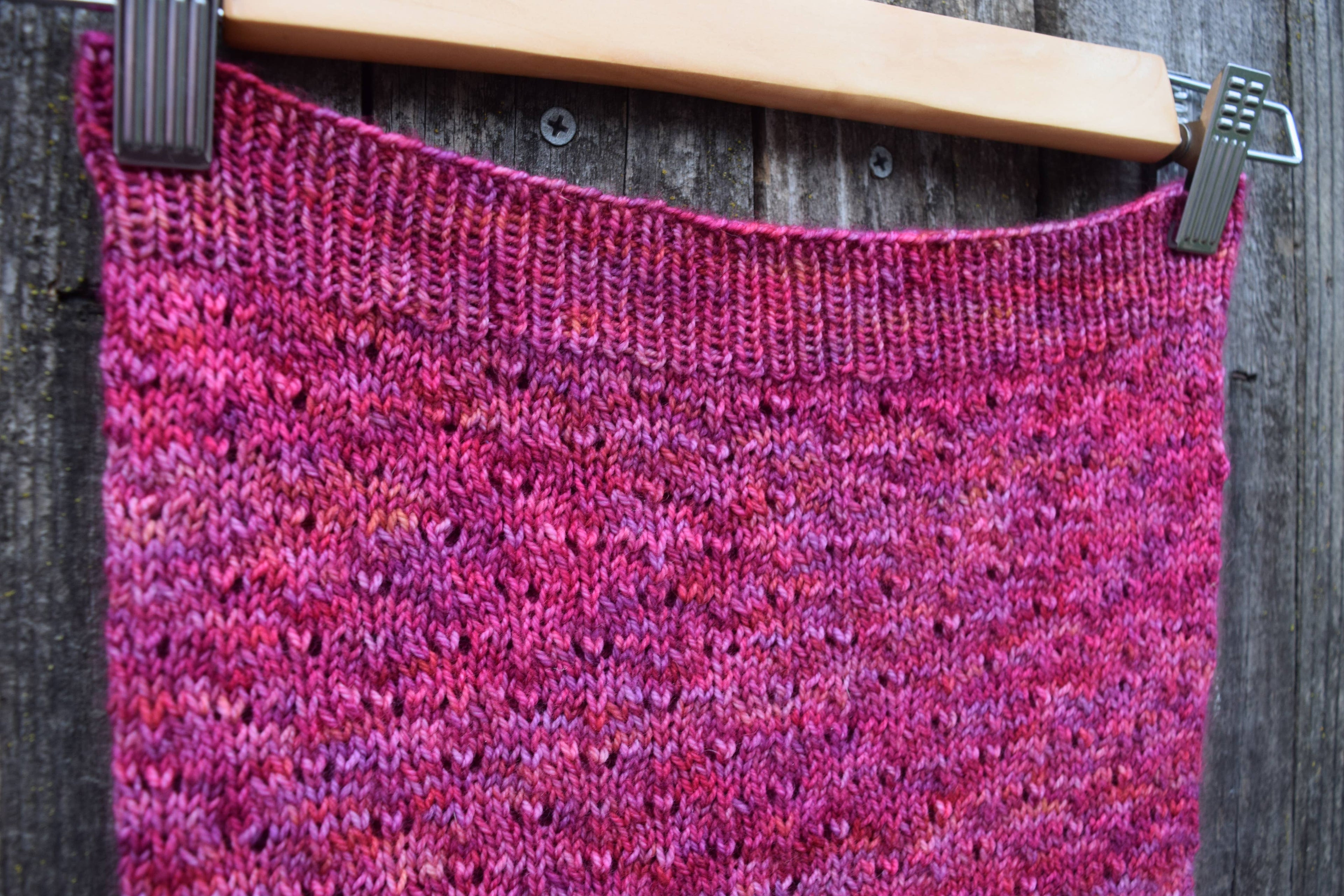 Alfean Cowl Knitting Paper Pattern 
