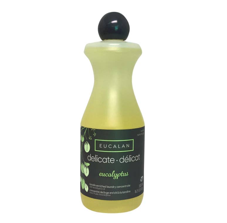 Eucalyptus Delicate Wash for Wool, Silk & Fine Fabrics 500mL