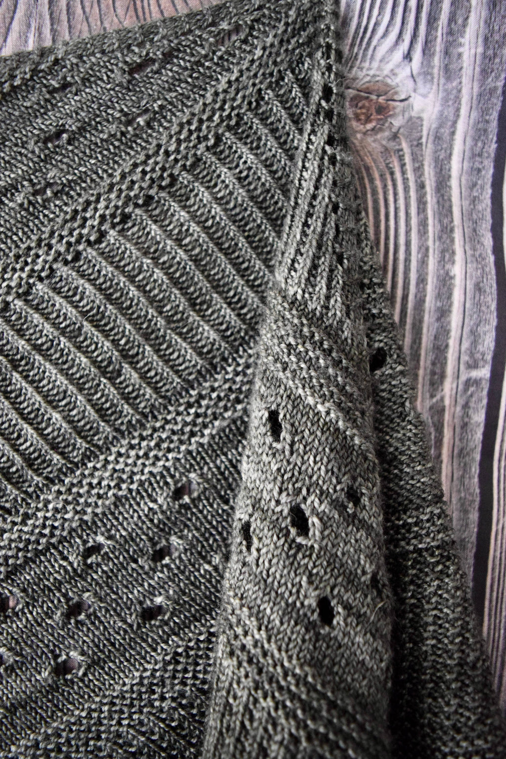 Playground Shawl Knitting Paper Pattern