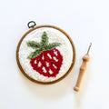 Strawberry Punch Needle Kit