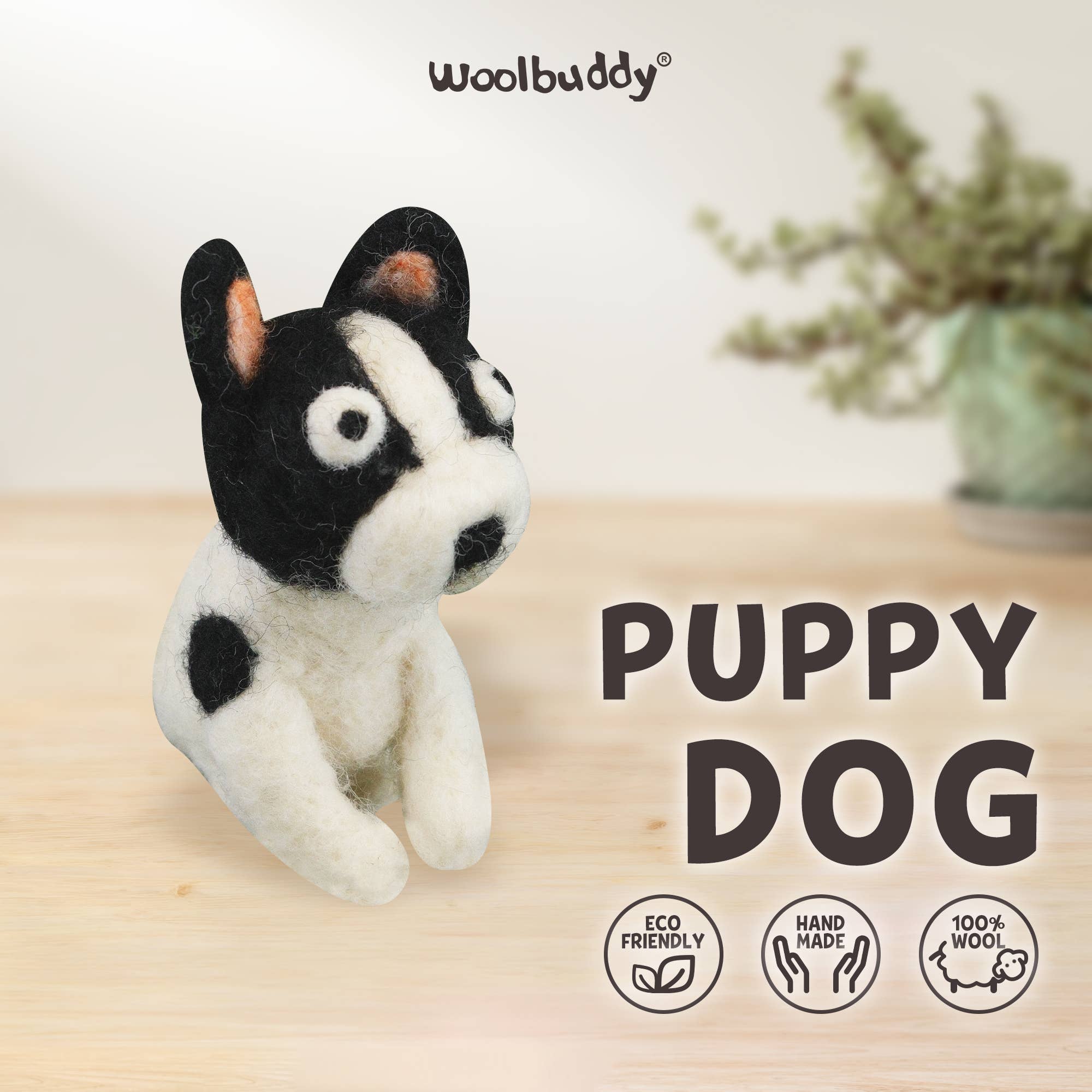 DIY Needle Felting Kit - Puppy Dog