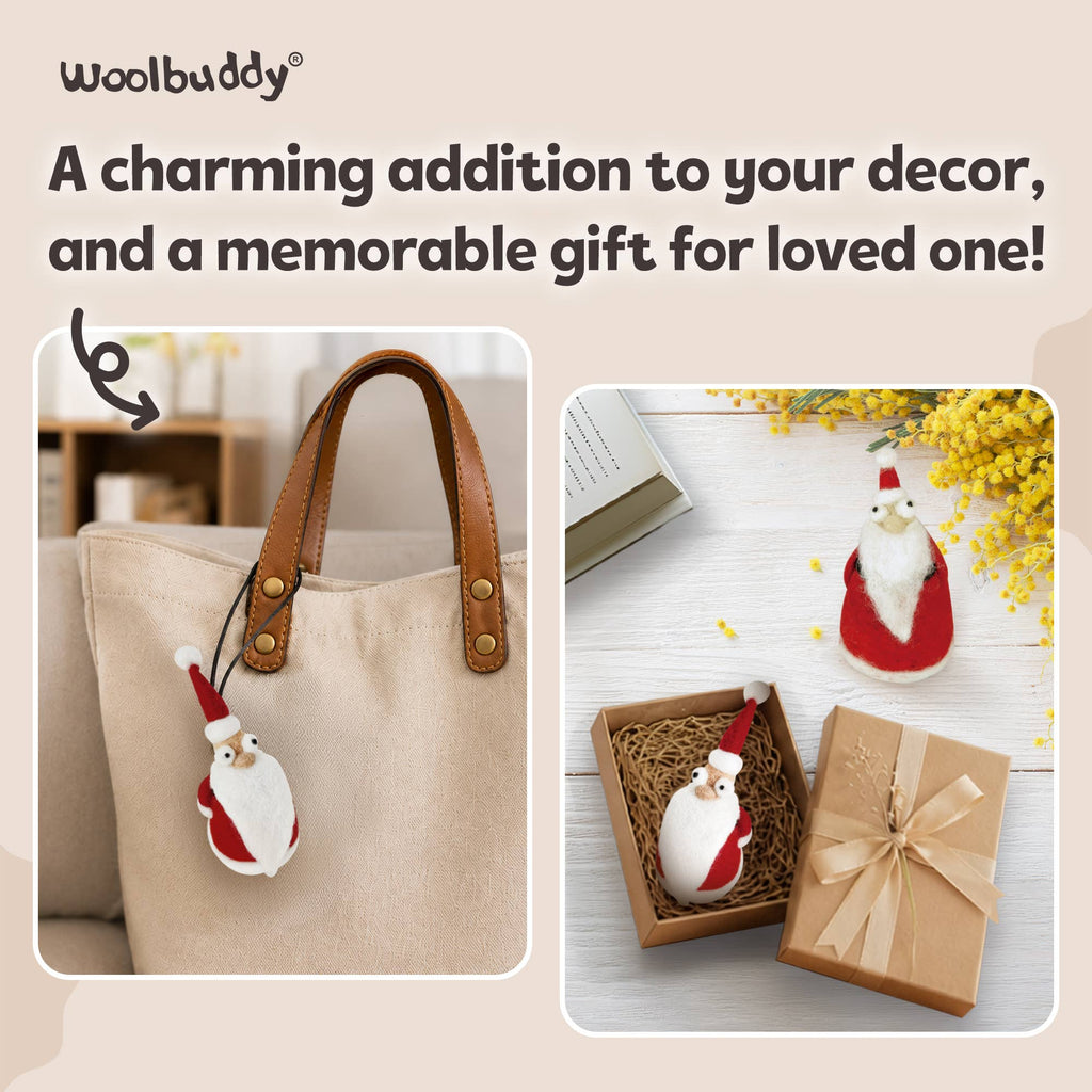 DIY Needle Felting Kit - Santa