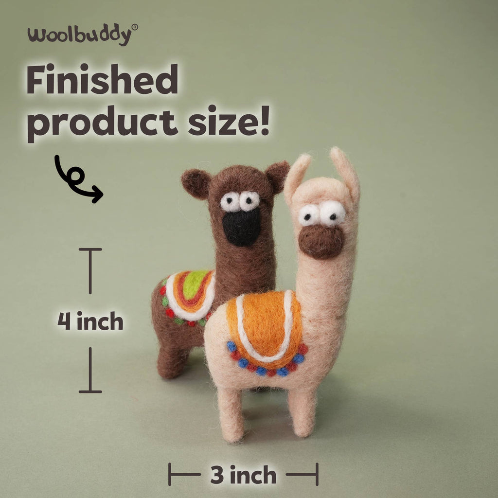 DIY Needle Felting Kit - Llama