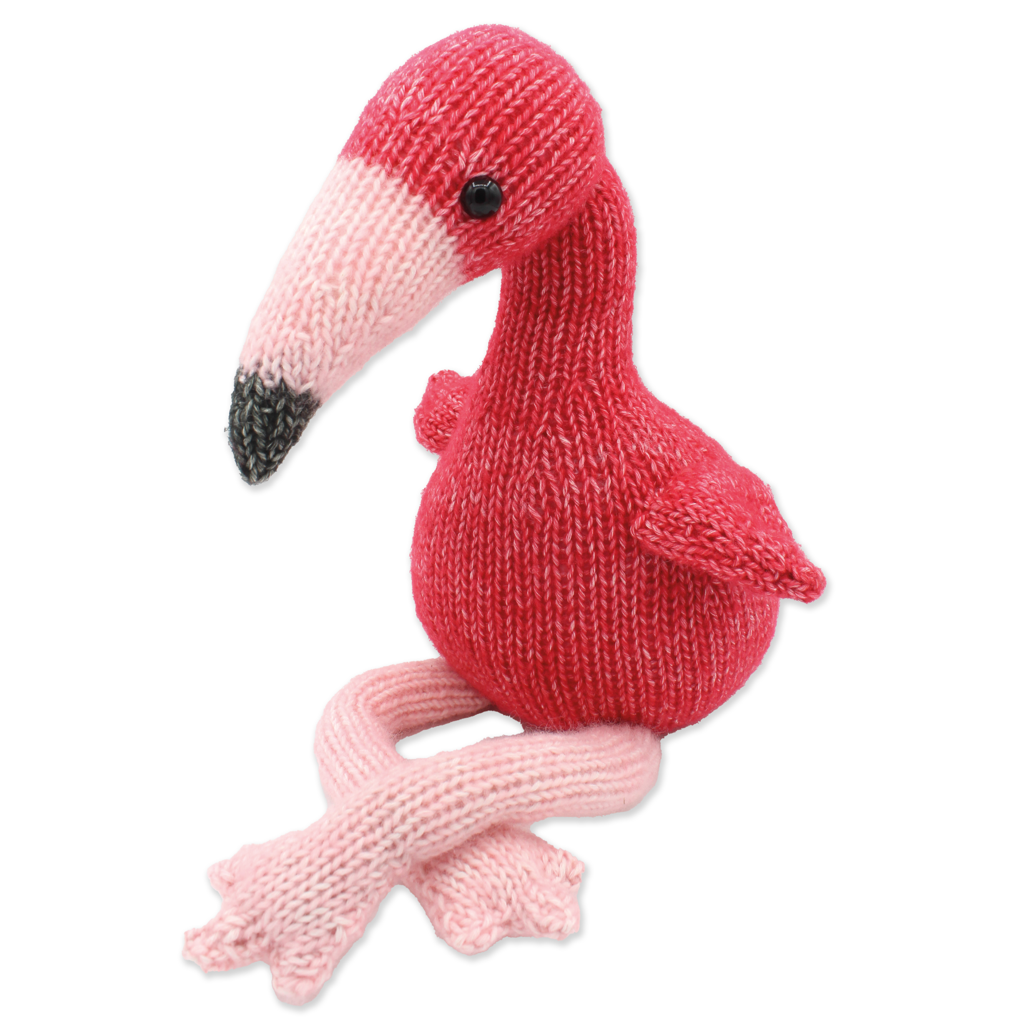 DIY Knitting Kit - Chris Flamingo
