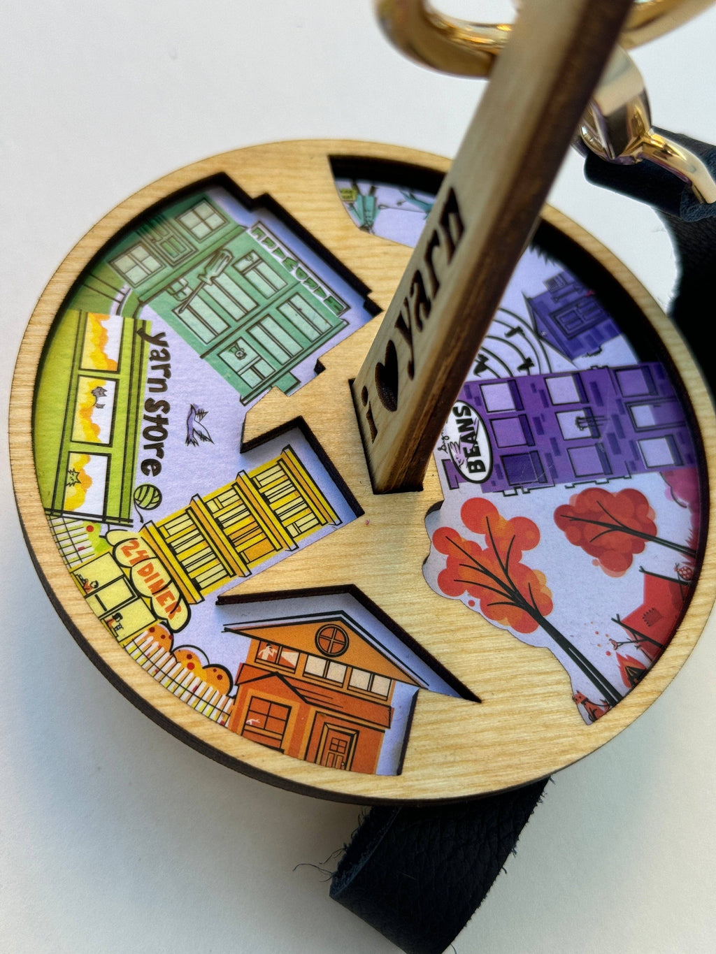 Lemonwood mini minder - I Spy... YARN!