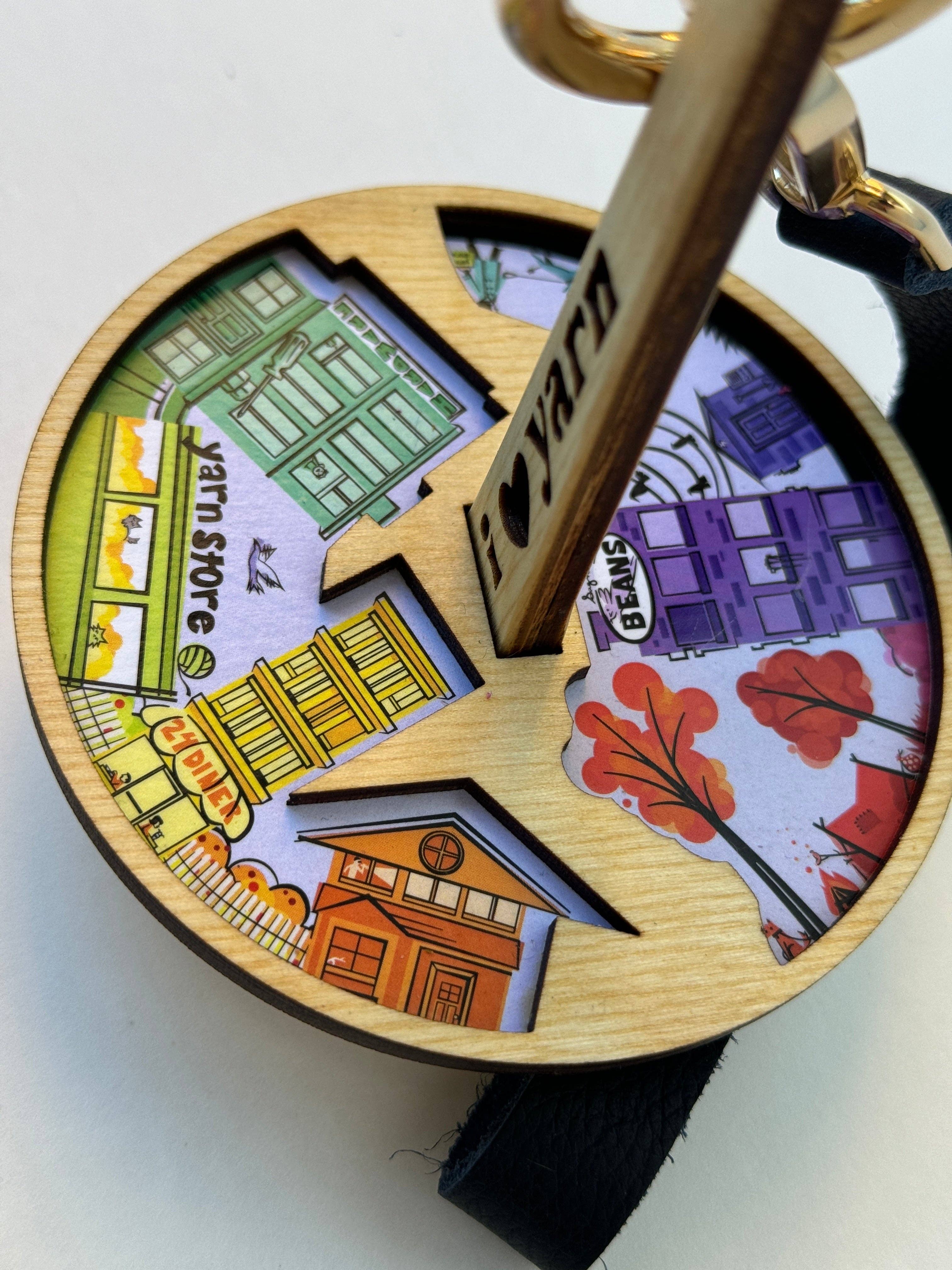Lemonwood mini minder - I Spy... YARN!