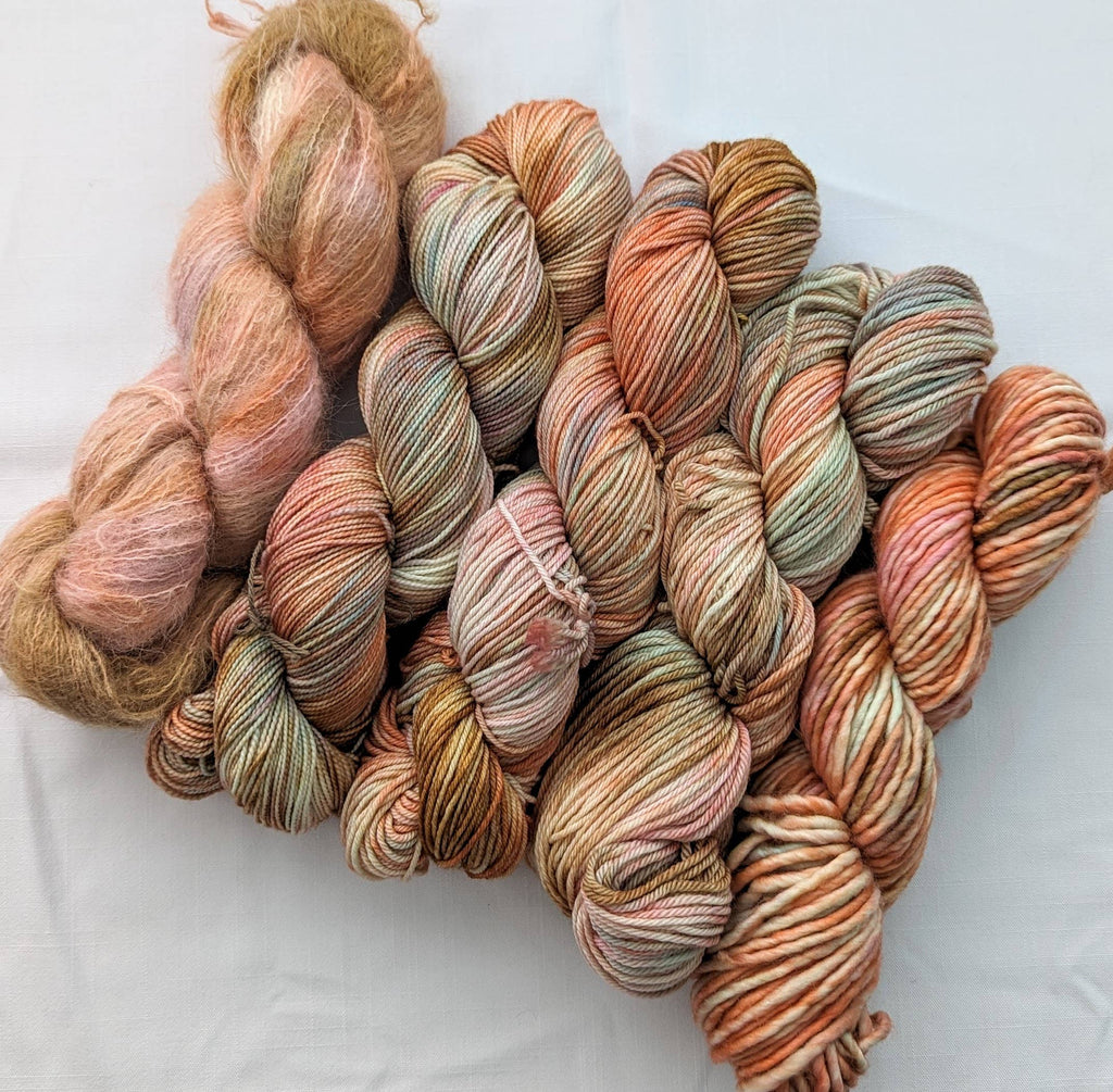 Ginger Needle - Country Fair, Hand Dyed Yarn