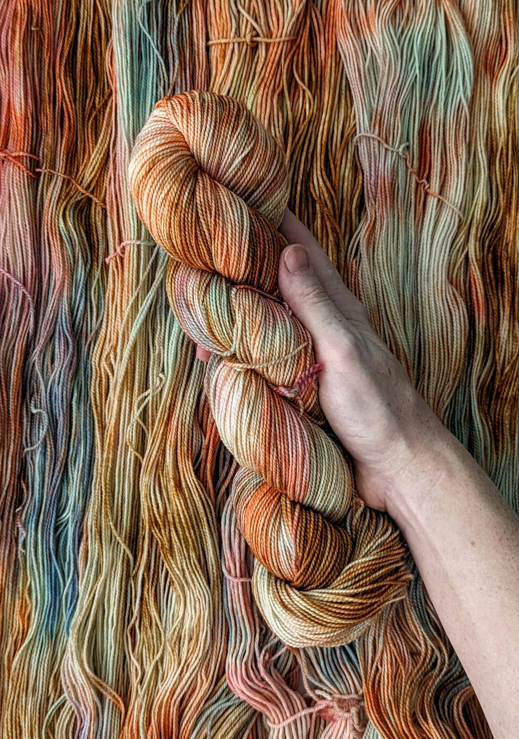 Ginger Needle - Country Fair, Hand Dyed Yarn
