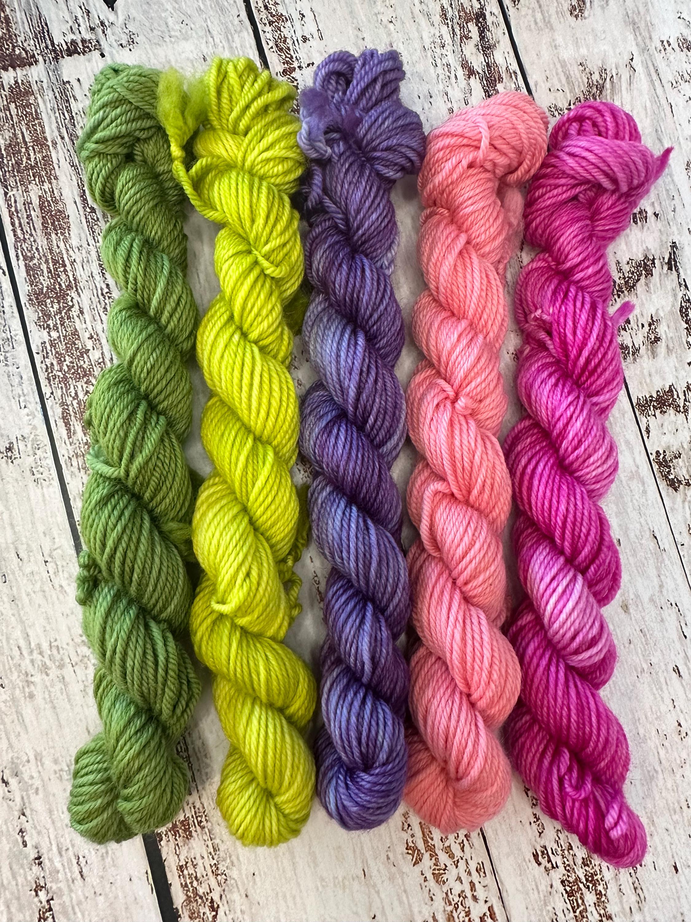Botanical  DK Mini Skein Set