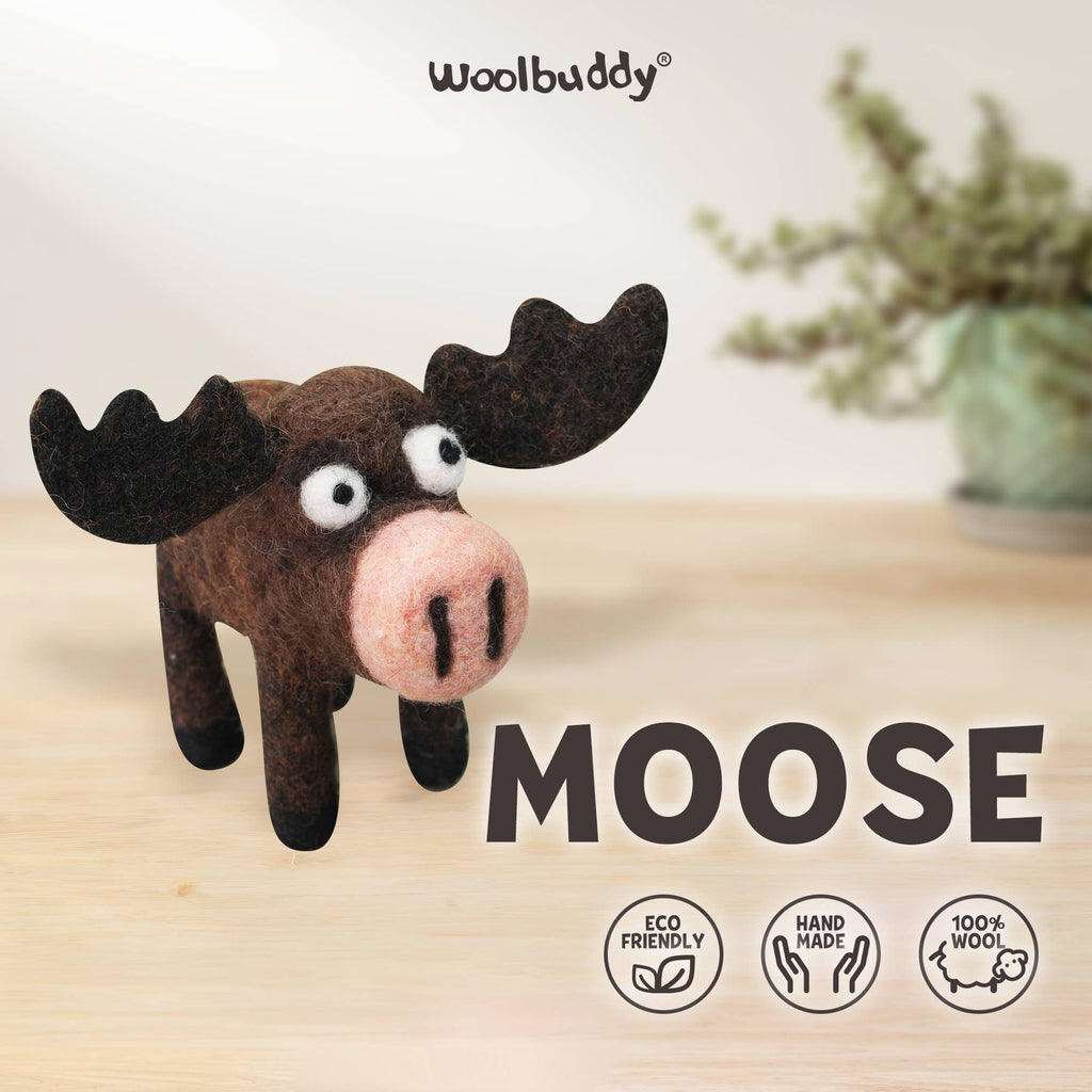 DIY Needle Felting Kit - Moose