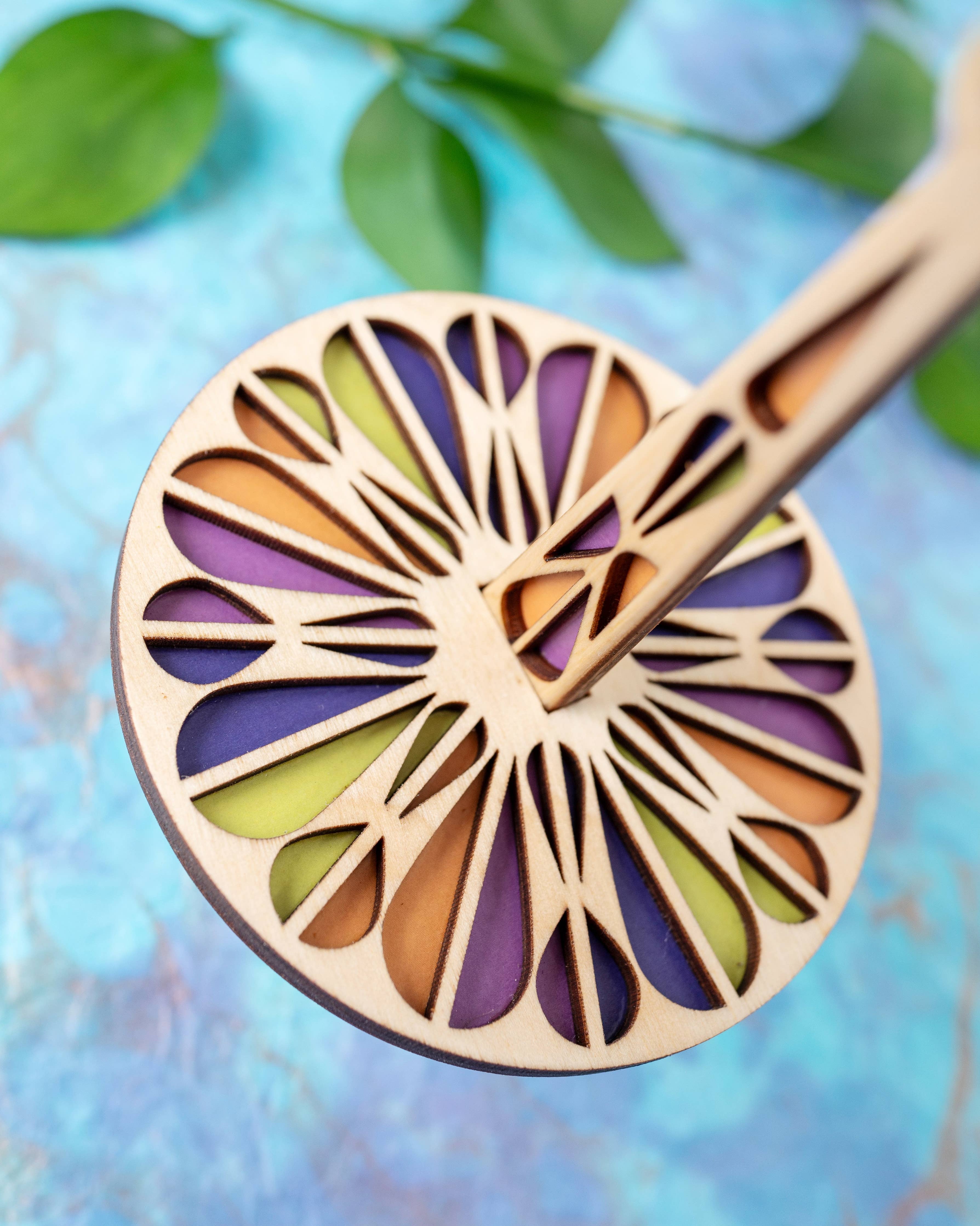 Lemonwood mini minder - Mid-Century Modern Drop