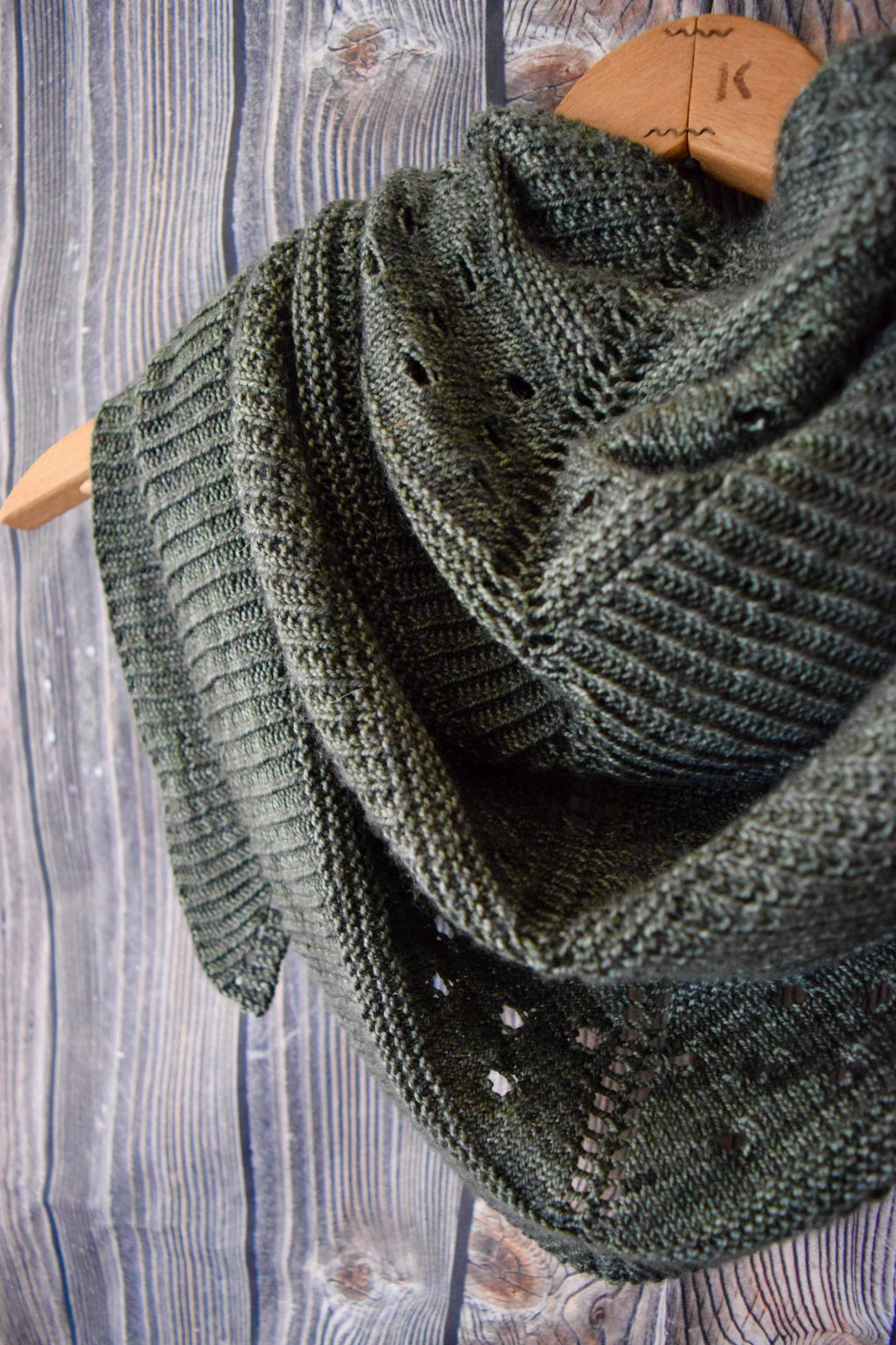 Playground Shawl Knitting Paper Pattern
