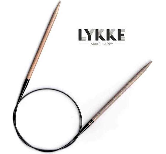 Lykke Driftwood Knitting Needles - 32" circular