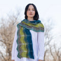 Preorder: holiday kit 2026 Malabrigo x BlueSky Elegante Wrap
